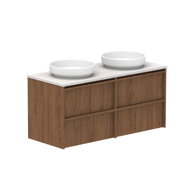 ADP Eli Wall Mounted Bathroom Vanity - Modern Floating Vanity with Sink for Small Space, Perfect for Apartments and Powder Rooms