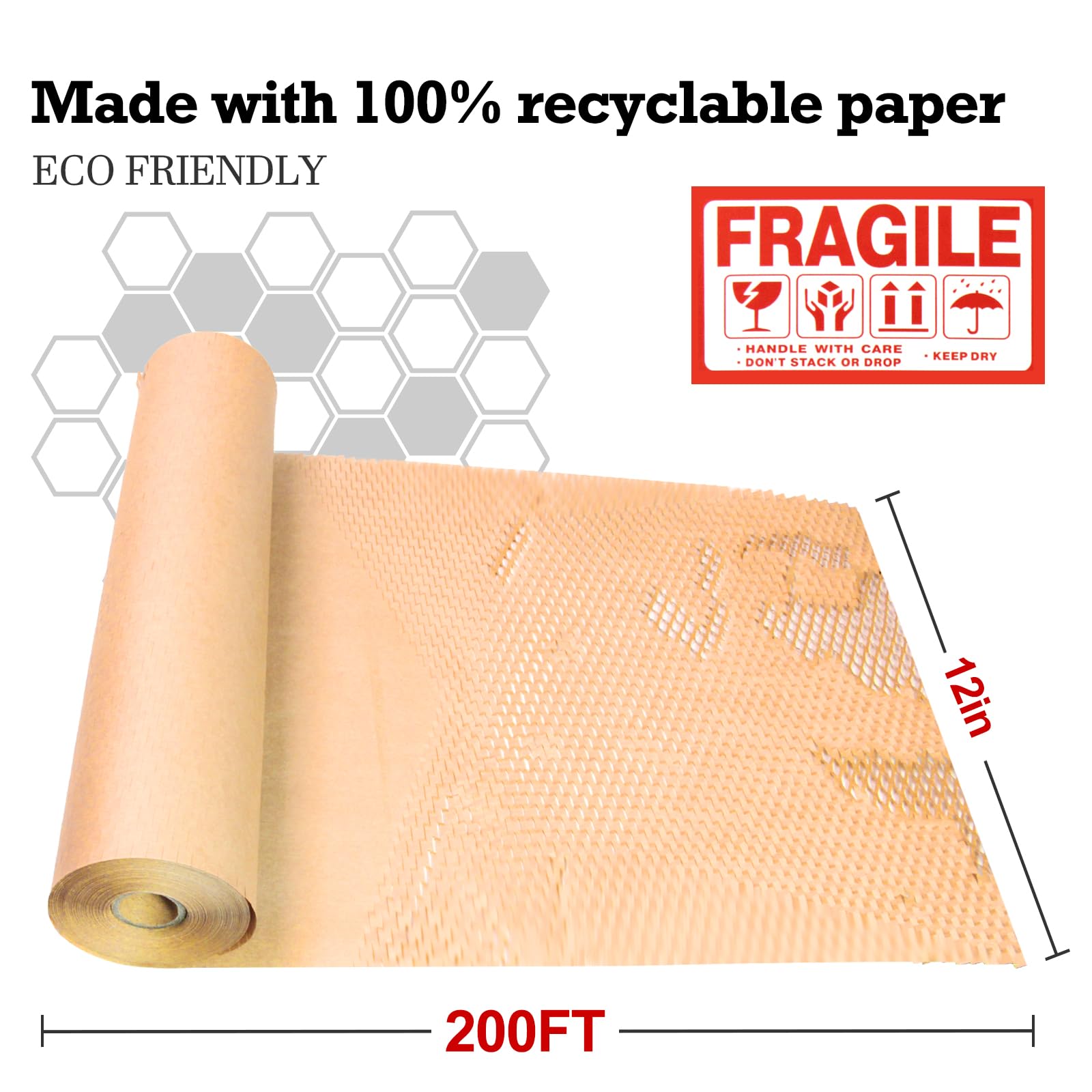 Eco-Friendly Honeycomb Packing Paper Sheets 12