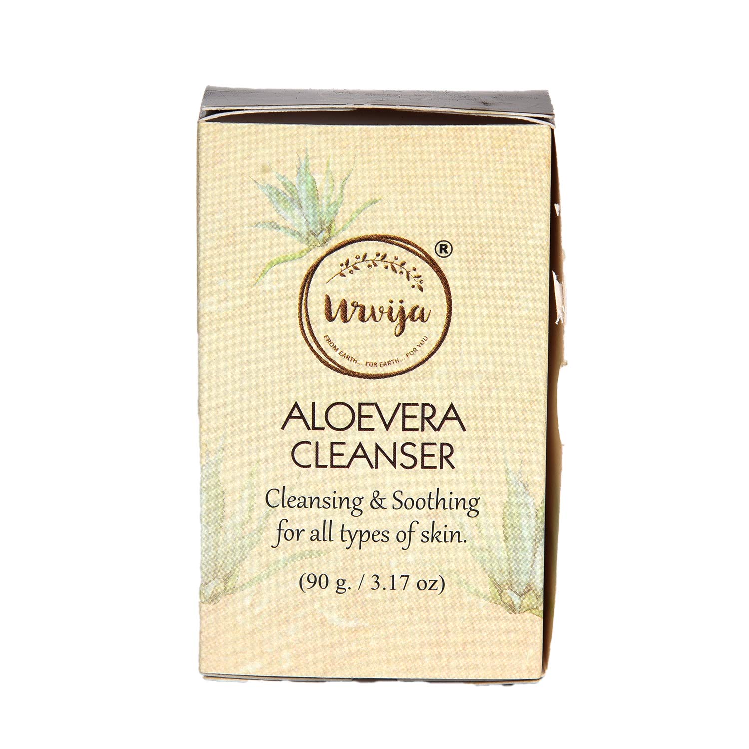 Organic Aloe Vera & Papaya Cleansing Soap - Sulfate-Free, Essential Oil Based Handmade Face & Body Wash for Sensitive Skin | Gentle Exfoliation & Hydration | Perfect for Daily Skincare Routine
