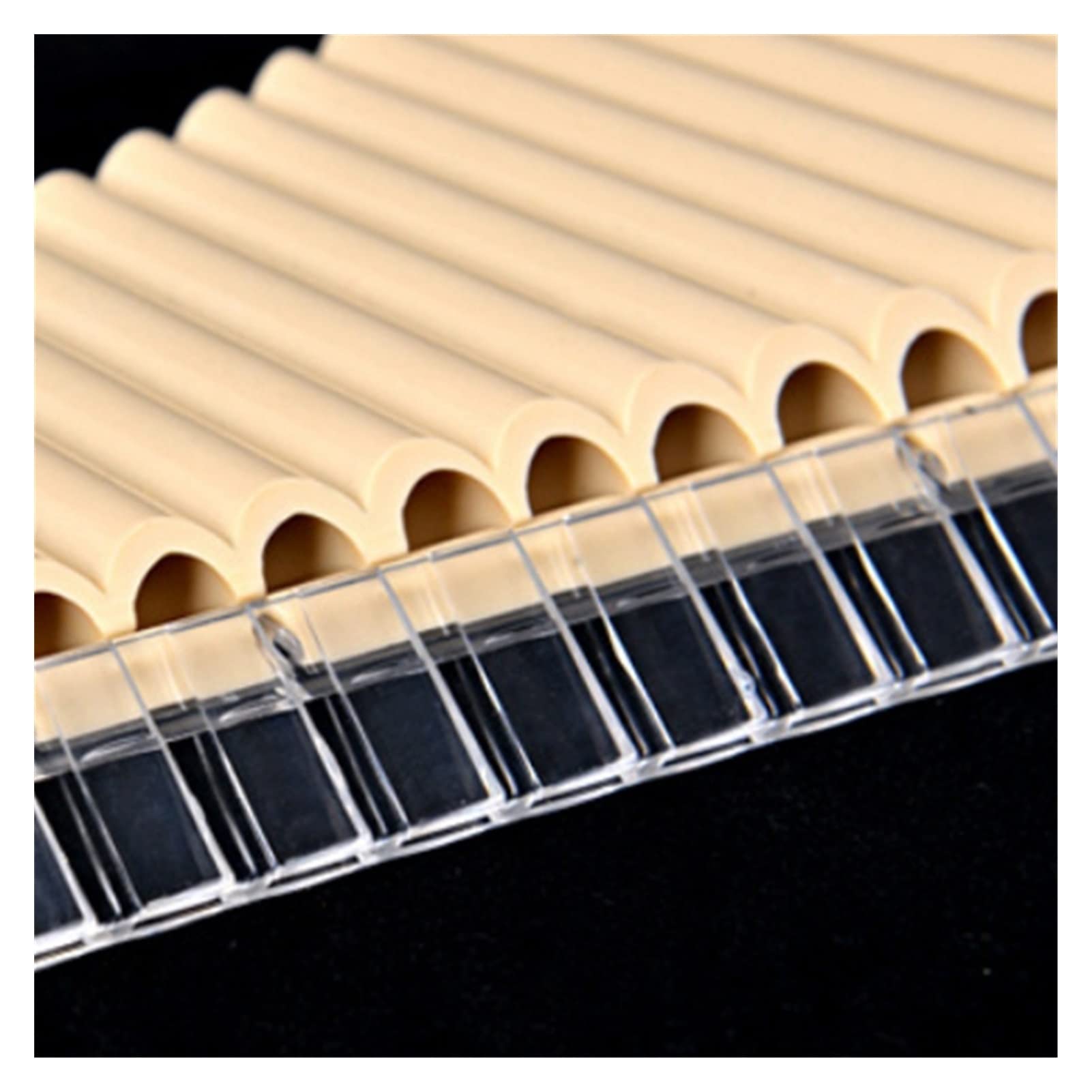 18 Pipe Pan Flute - Professional Woodwind Musical Instrument for Beginners & Professionals - Perfect for Folk Music, Meditation & Live Performances