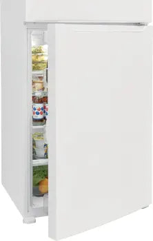 Frigidaire FFTR2045VW 20.0 Cu. Ft. Top Freezer Refrigerator in White - Energy Efficient Kitchen Appliance for Home & Apartment Use