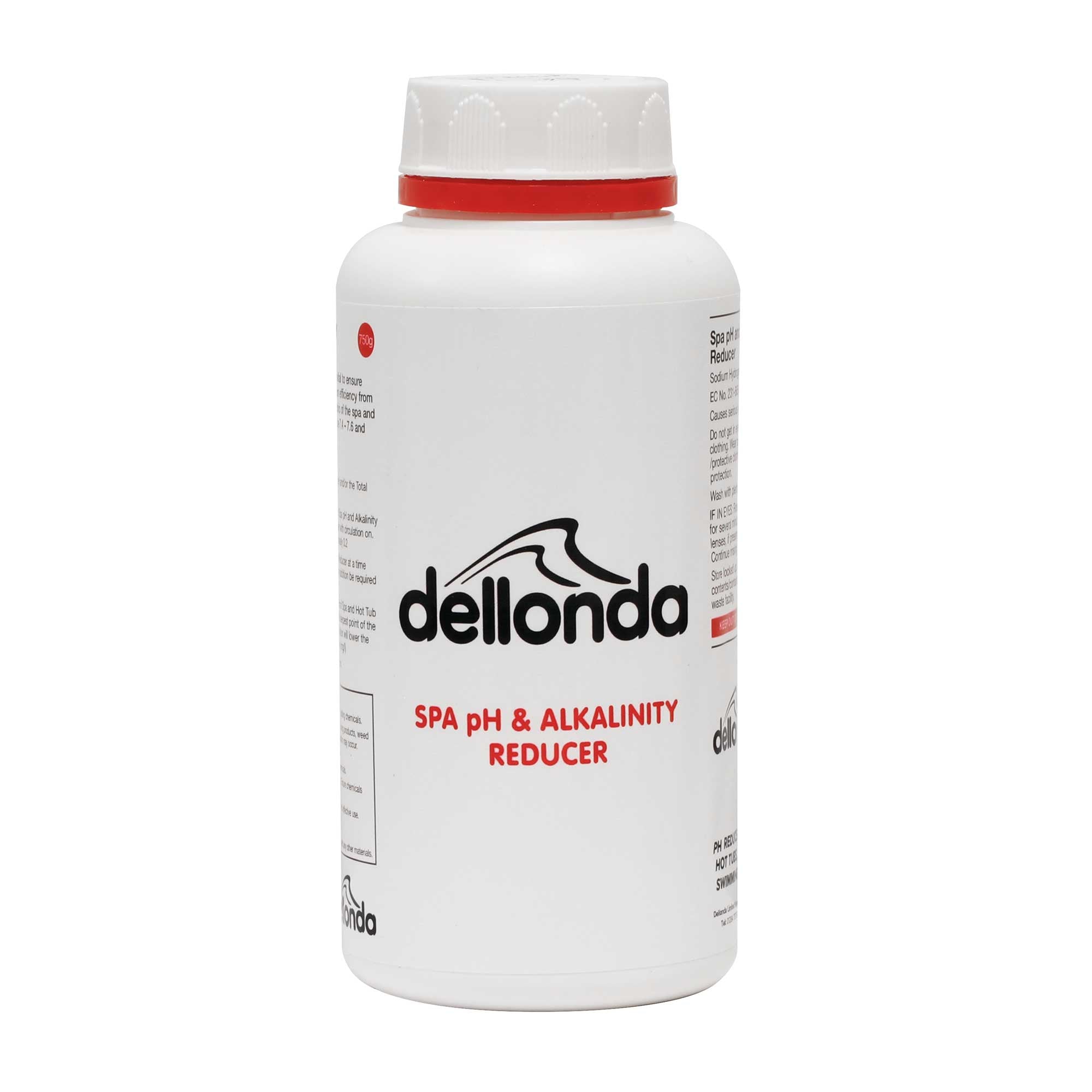 Dellonda Hot Tub Starter Kit with Chlorine, pH Increaser, Dry Acid, Foam Down & Test Strips (DL62) | Spa Maintenance Chemicals for Clean & Balanced Water | Perfect for Hot Tub, Jacuzzi & Swim Spa Care