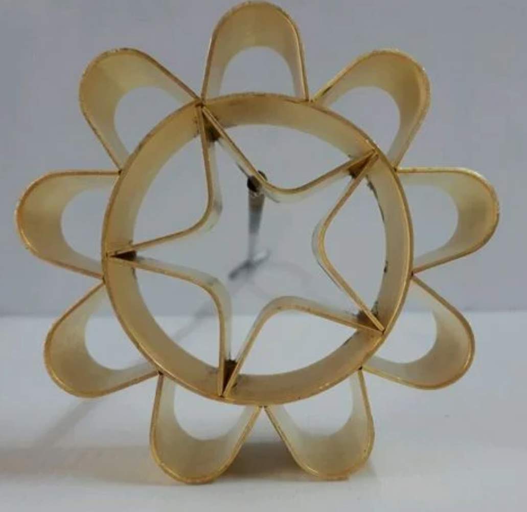 Premium Dok Jok Brass Mold for Thai Crispy Lotus Blossom & Sunflower Cookies - 4.13 Inch Large Traditional Biscuit Maker - Perfect for Thai Desserts, Festive Baking & Homemade Snacks