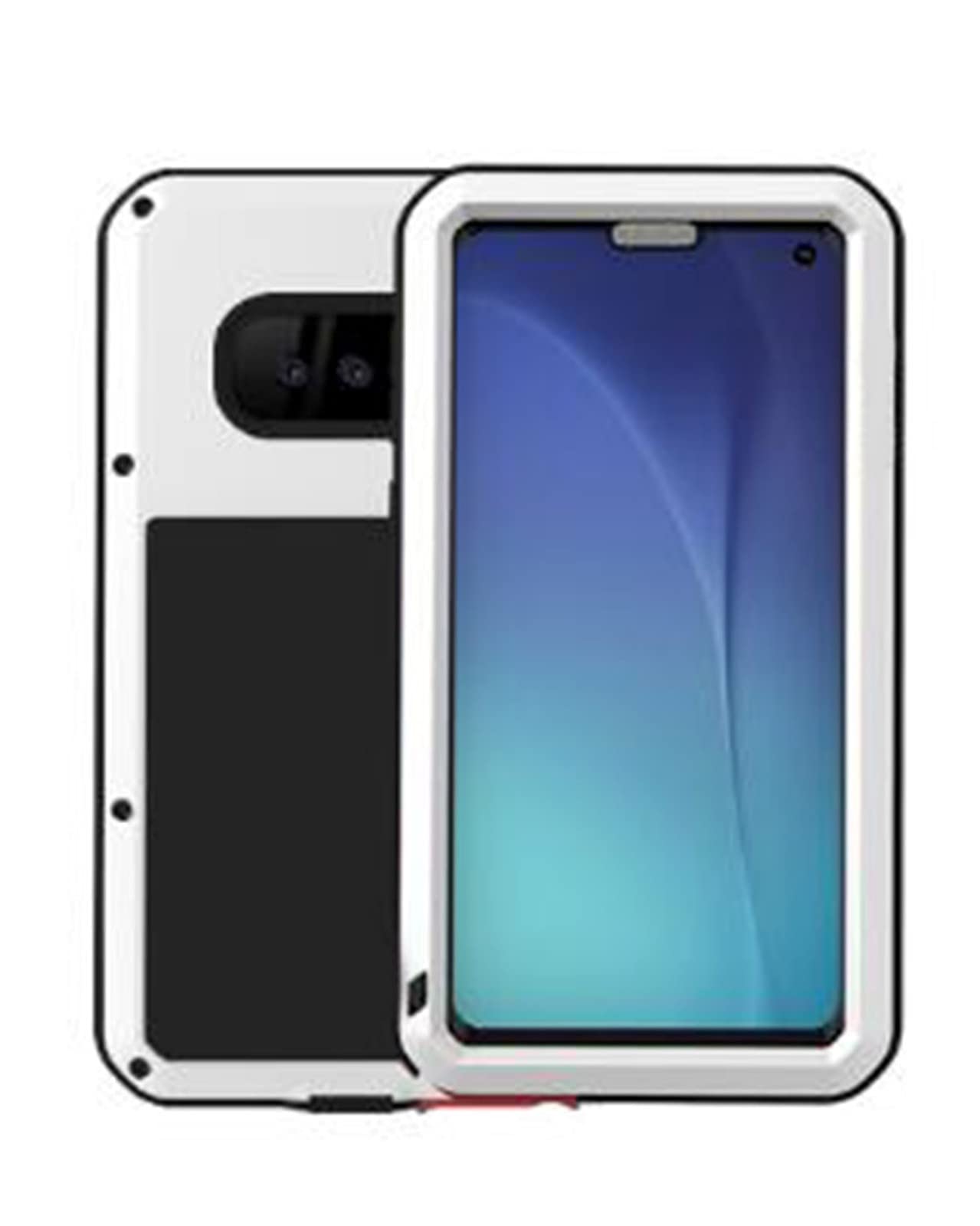 Waterproof Shockproof Phone Case for Samsung Galaxy Note 20/10 Lite - Heavy Duty Metal Armor Cover | IP68 Water Resistant Protection | Perfect for Outdoor Sports, Hiking & Beach Activities