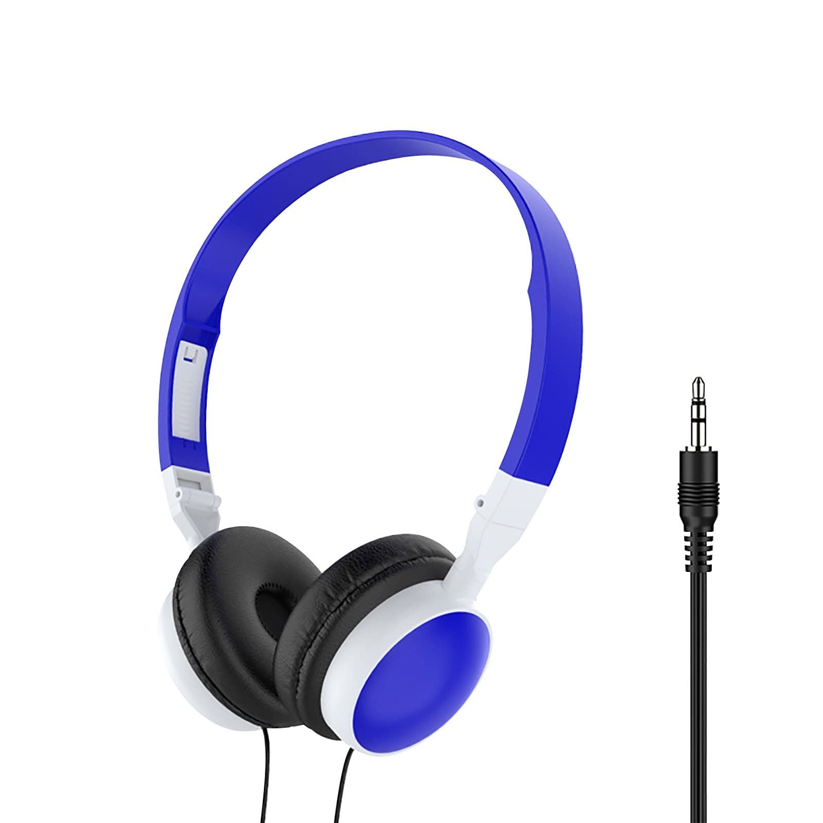Boddenly Universal Adjustable 3.5mm Wired Headphones with Bass Boost - Flexible Gaming & Music Headset for Mobile Phones (Red, One Size) - Perfect for Gaming, Music Listening & Hands-Free Calls