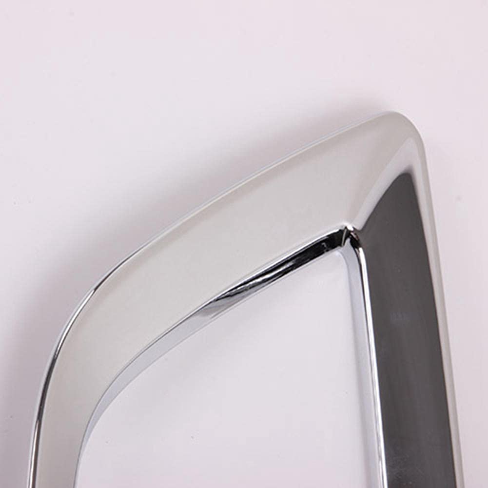 ABS Chrome Front Fog Lamp Cover for Hyundai Encino Kona (2018-2019) - 2 Pcs Car Modification Accessories - Enhance Style & Visibility in Low Light Conditions