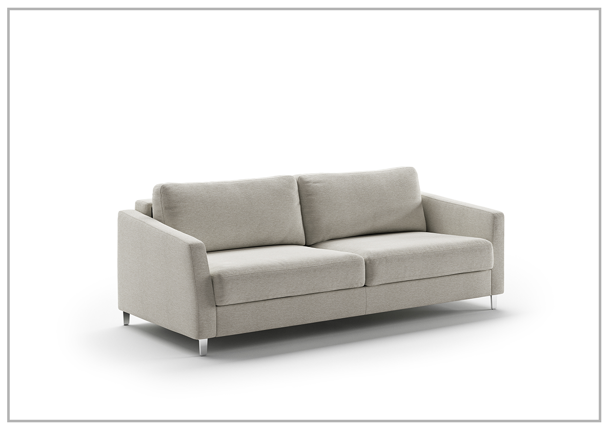 Custom Luonto Monika Fabric Sleeper Sofa - Handmade to Order | Convertible Couch Bed for Small Spaces & Guest Rooms | Perfect for Apartments, Dorms & Home Offices