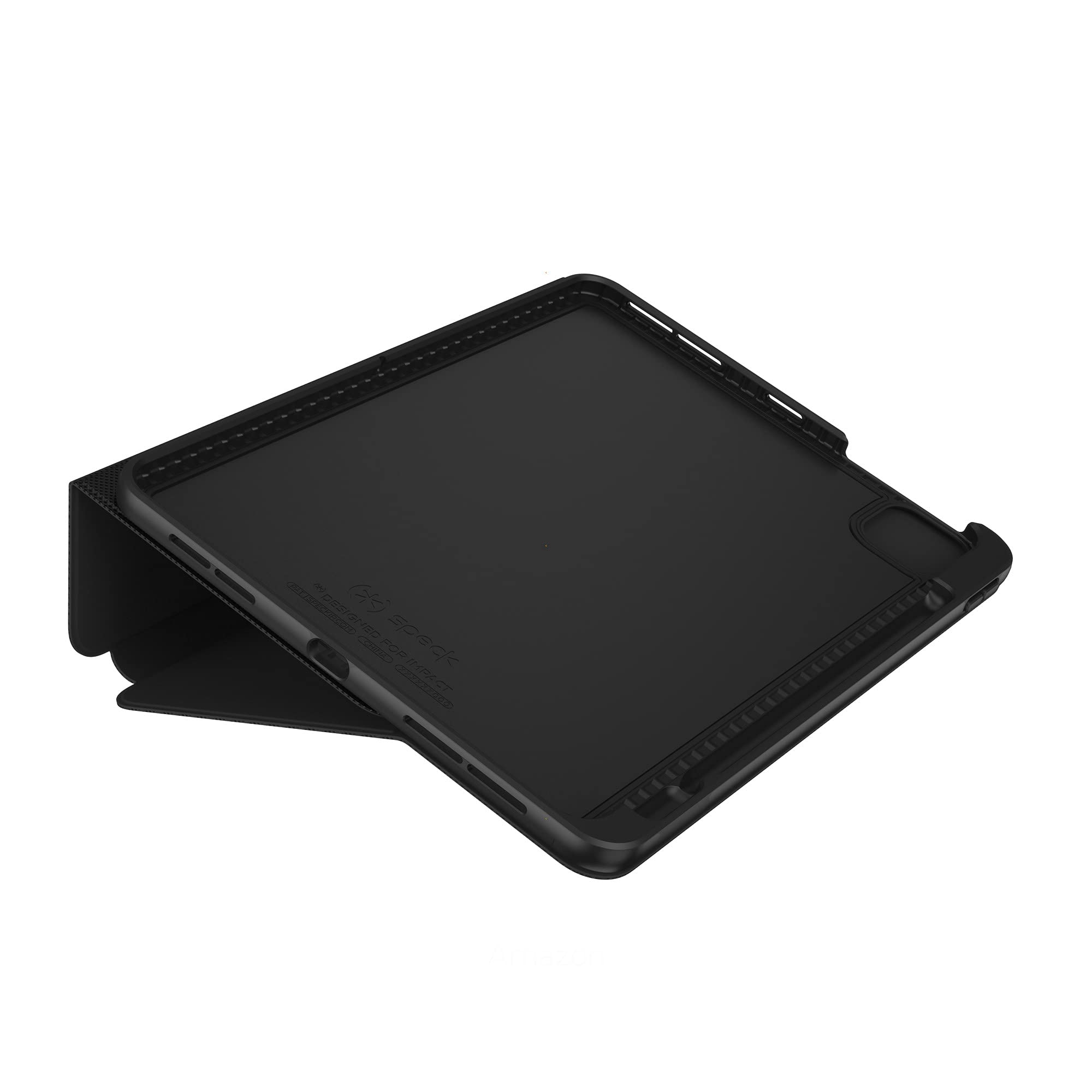 Speck Presidio PRO Folio Case for iPad Air (2022, 2020) & iPad Pro 11-inch (2nd Gen, 2021) - Protective Black Cover - Perfect for Work, Travel, and Everyday Use