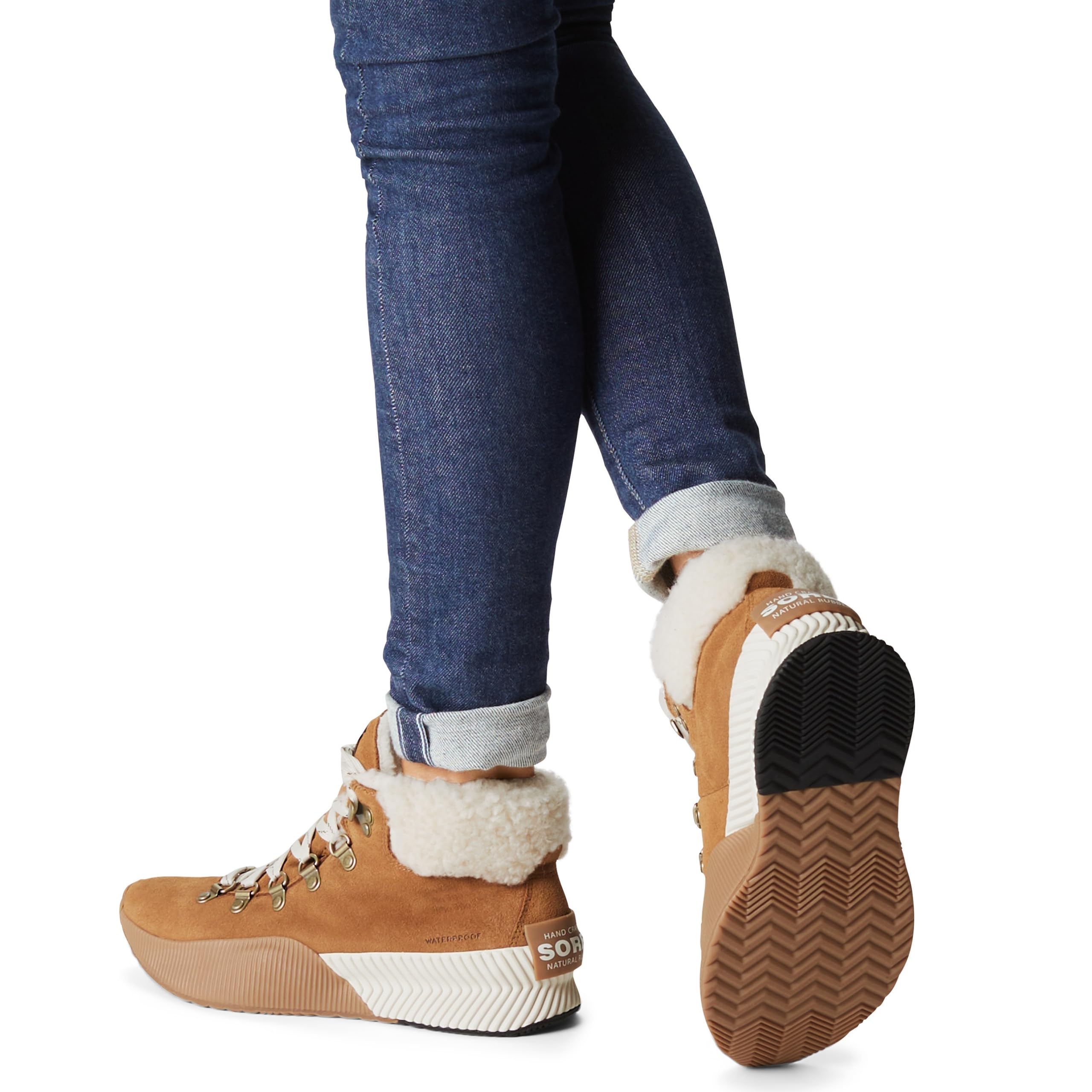 Sorel Women's Out N About III Conquest Waterproof Boots - Winter Snow Hiking Shoes for Women, Waterproof & Insulated Cold Weather Boots for Outdoor Adventures
