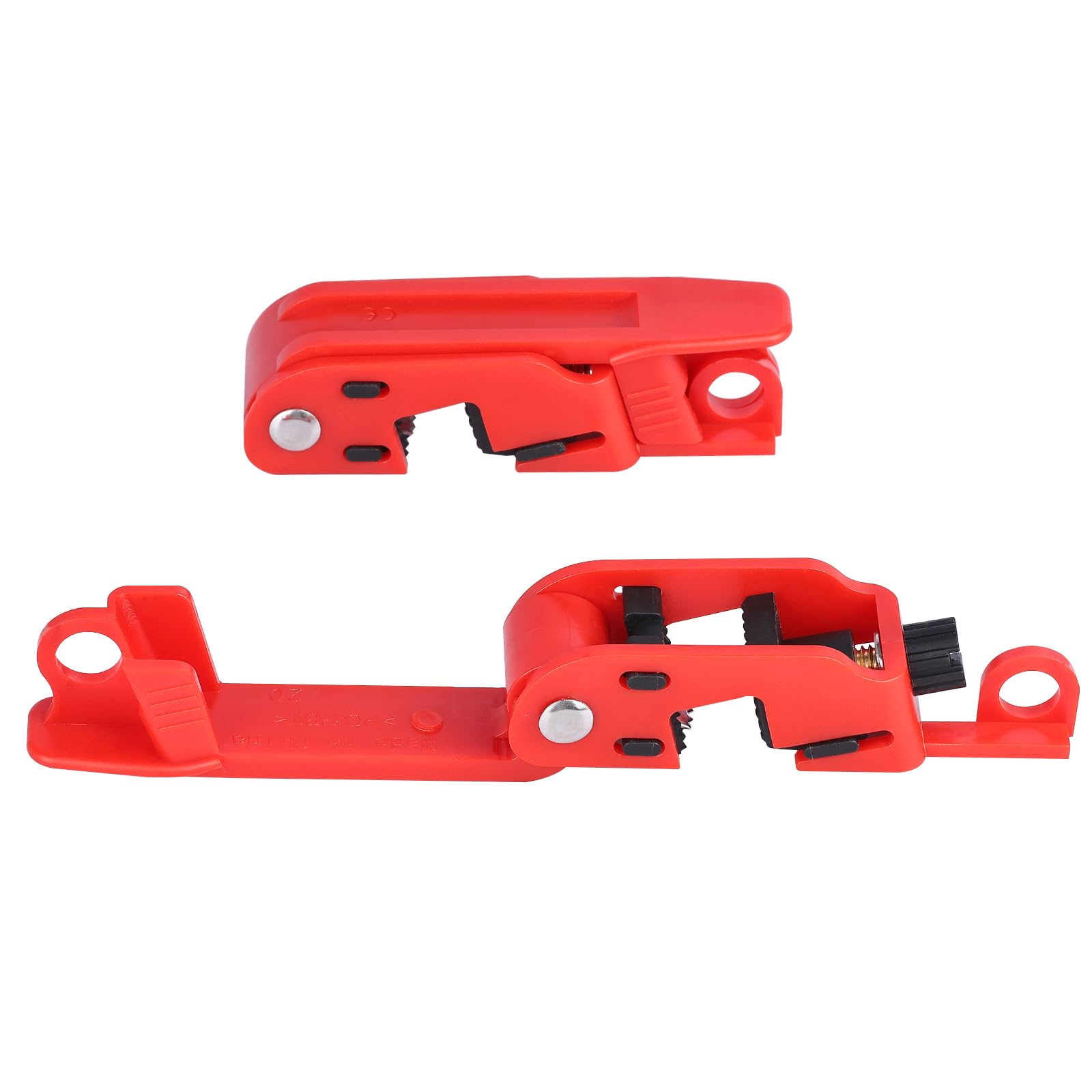 Circuit Breaker Lockout Kit - Grip Tight LOTO Tagout Device for Standard Single & Double Toggle Breakers (8-Pack) - Electrical Panel Safety for Industrial & Home Maintenance