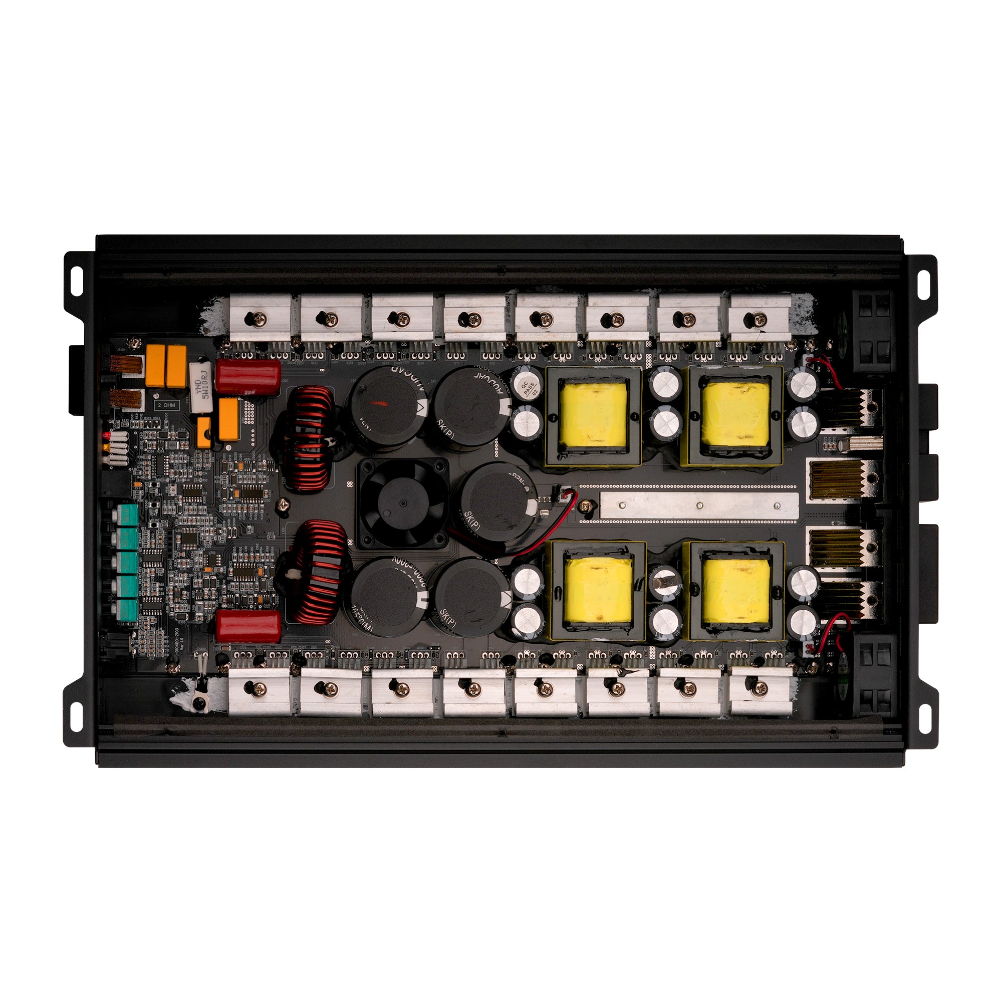 8000W Full Range Class D Mosfet Power Amplifier APHF-8000D H2 - Professional Car Audio & Home Theater Sound System Amplifier for DJs, Concerts, and Live Performances