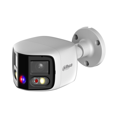 IPC PFW3849SP WizSense 8MP TIOC Dual Lens Bullet Network Camera - 180° Wide Angle View for Home Security & Outdoor Surveillance | Weatherproof Night Vision IP Camera for Business & Property Protection