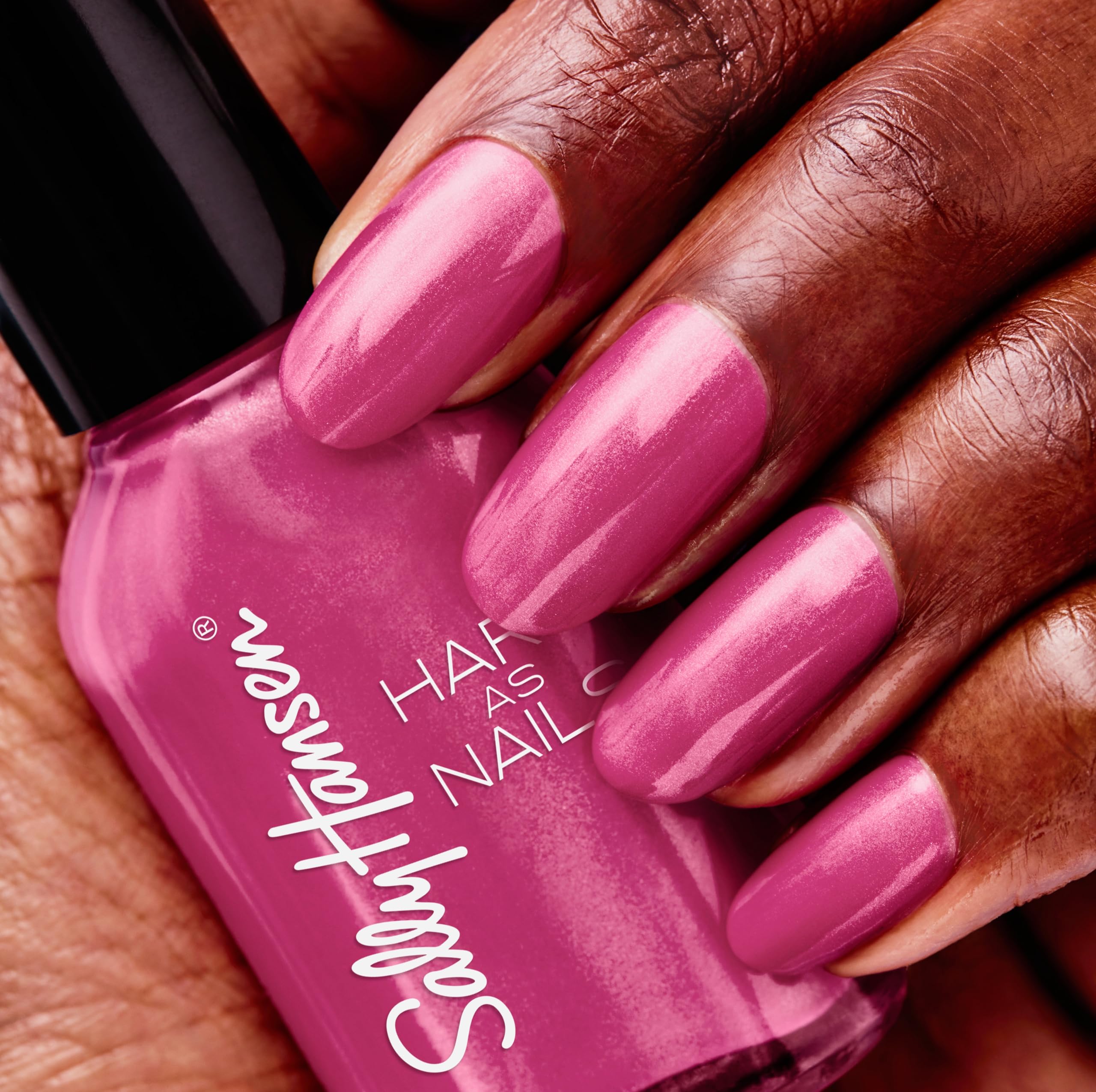 Sally Hansen Hard as Nails Nail Polish - Sturdy Sapphire Blue (0.45 fl oz) - Strengthening & Long-Lasting Formula for Healthy Nails - Perfect for Manicures, Pedicures & Everyday Wear