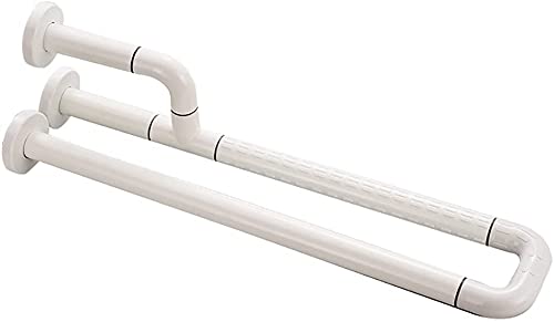 Stainless Steel Bathroom Safety Handles & Towel Rack - Non-Slip Shower Grab Bar for Elderly & Disabled - Perfect for Bathroom, Shower, and Accessibility Needs