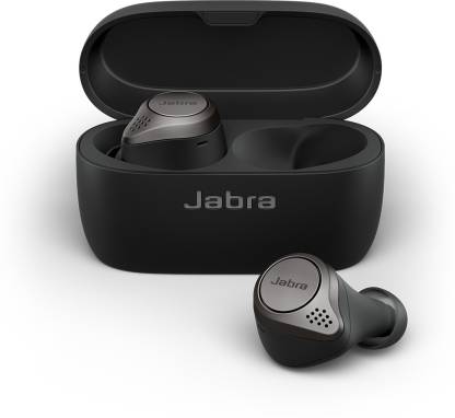 Jabra Elite 75t True Wireless Bluetooth Earbuds with Noise Cancellation - Perfect for Workouts, Commuting & Hands-Free Calls