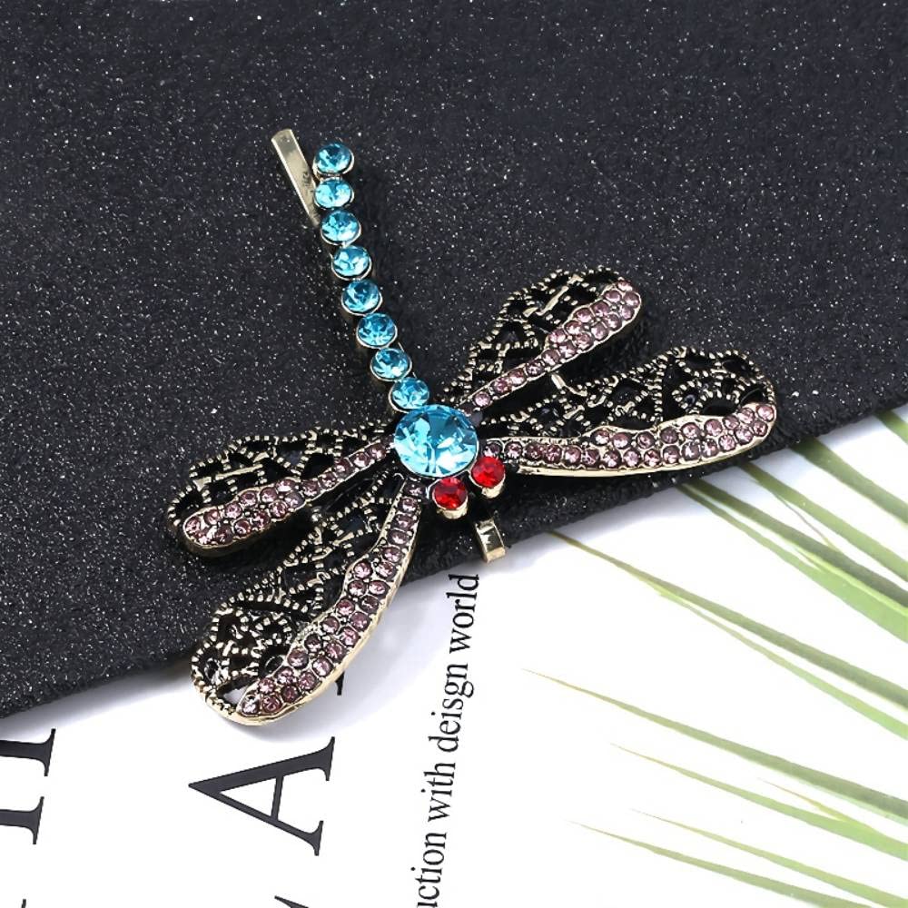 Dragonfly Hair Clip for Women - Elegant Cosplay Hairpin for Halloween Costume & Christmas Gifts - Perfect for Moms, Fans, and Special Occasions