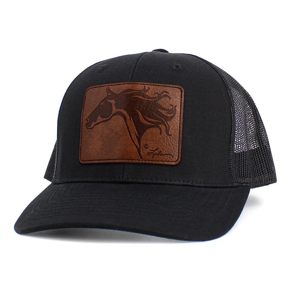 AWST International Lila Horse Head Patch Cap - Stylish Embroidered Baseball Hat for Women & Men - Perfect for Outdoor Activities, Sports & Casual Wear