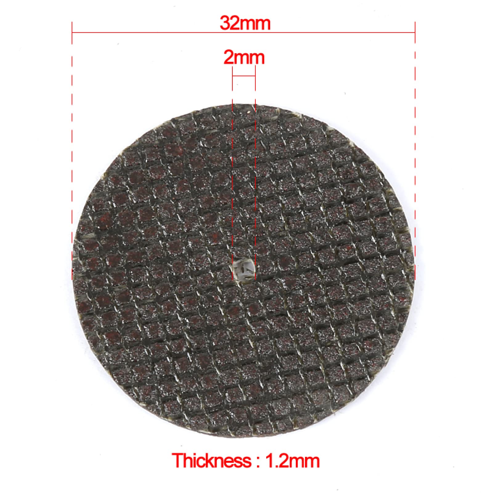 30Pcs 32mm Fiberglass Reinforced Cutting Discs - Premium Cut Off Wheels for Rotary Tools & Mini Drills - Ideal for Metal, Wood & DIY Projects