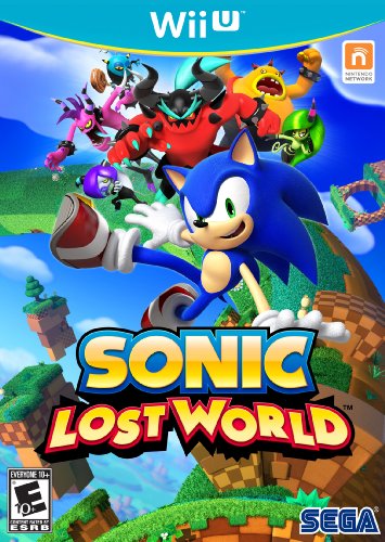 Sonic Lost World - Nintendo Wii U Game - Fast-Paced Adventure for Kids & Adults - Perfect for Family Game Nights & Solo Play