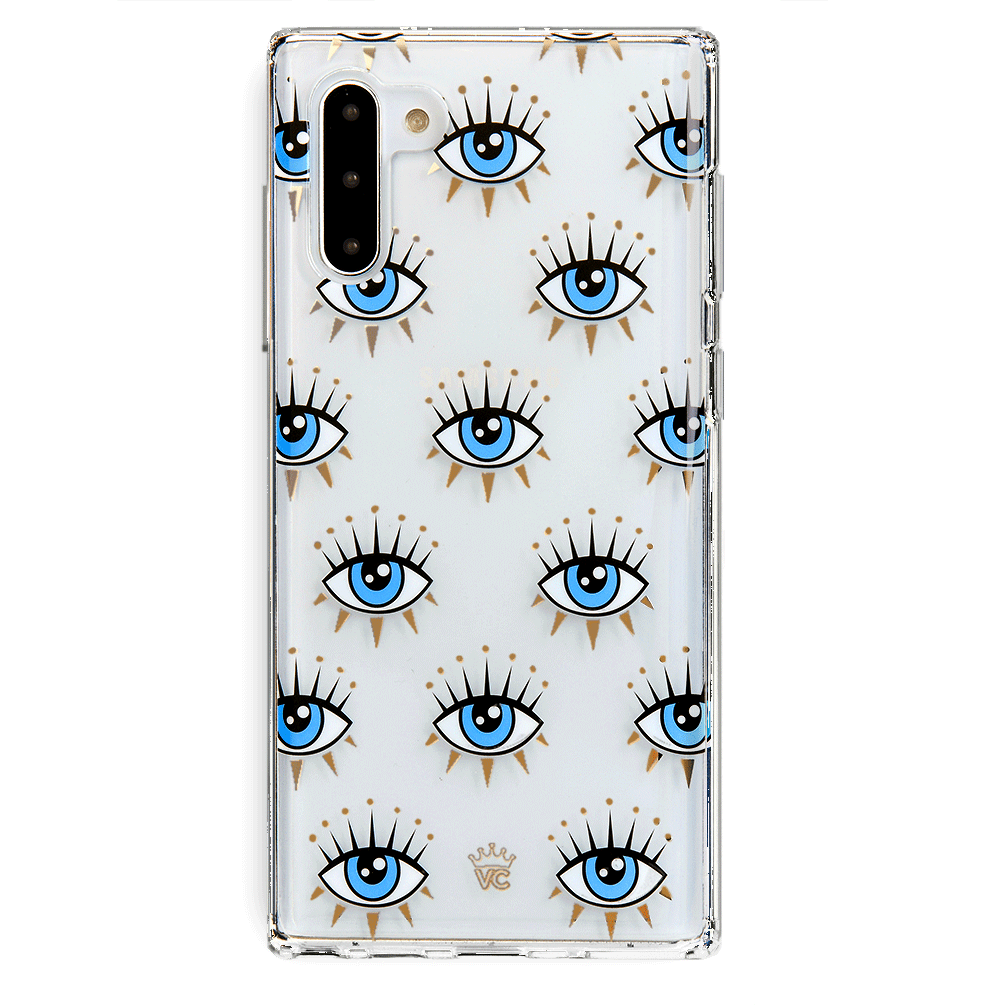 Evil Eye Protection Samsung Galaxy Phone Case - Stylish & Durable Cover for Good Luck Charm | Perfect for Travel, Daily Use & Gift Giving