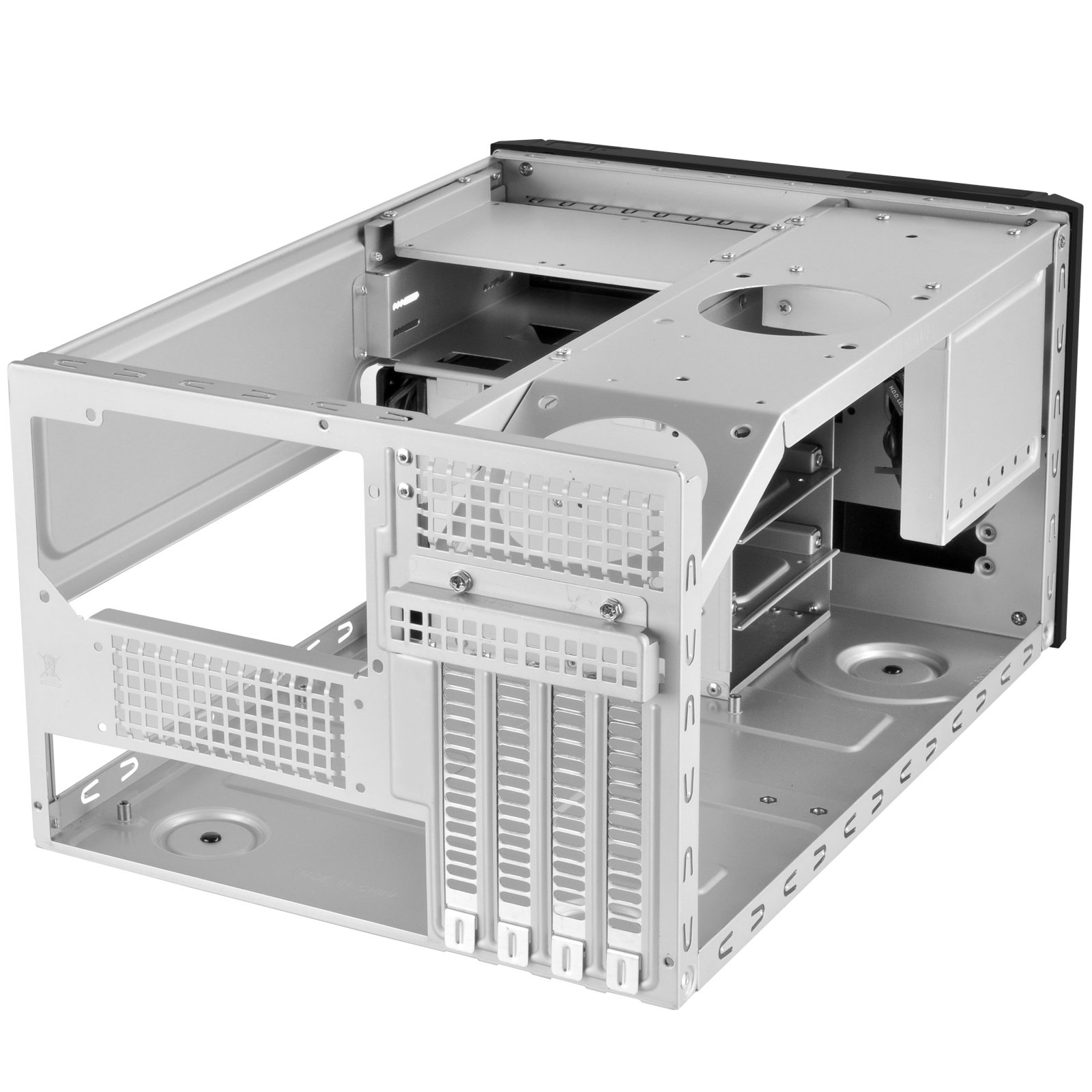 SilverStone Technology SG11B-V2 Compact Micro-ATX PC Case - Perfect for Small Space Gaming & Home Office Setups