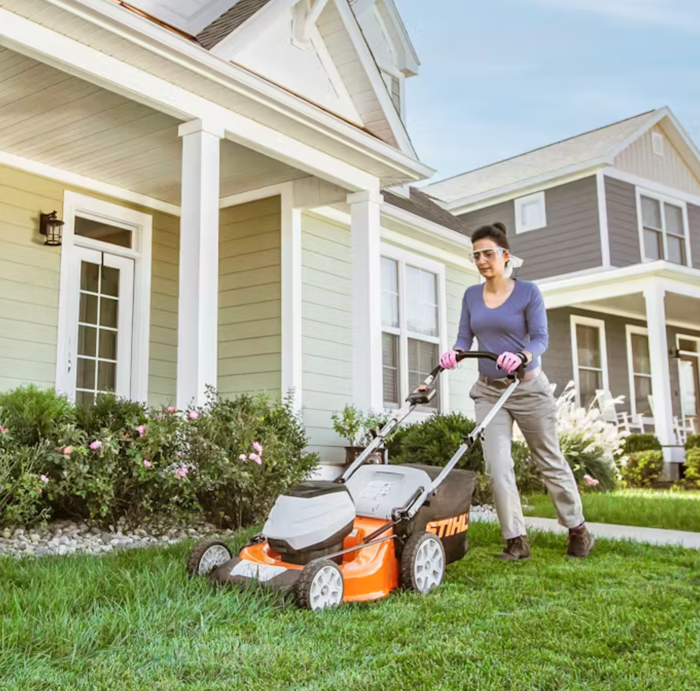 STIHL RMA 510 Cordless Battery Powered Lawn Mower Kit - 20-Inch Cutting Width, Lightweight & Quiet - Perfect for Small to Medium Yards, Eco-Friendly Lawn Care