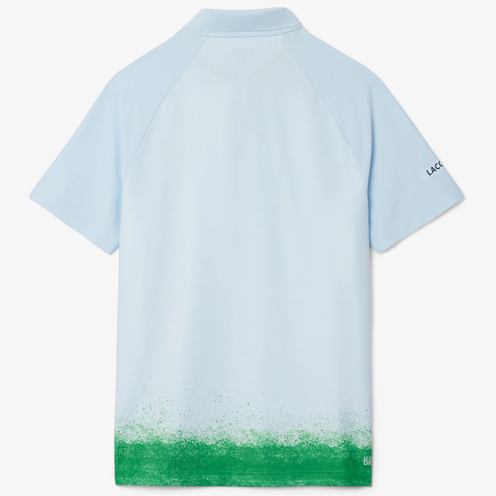 Lacoste Men's Medvedev X Tennis Polo Shirt - Light Blue | Breathable & Stylish for Casual & Sports Wear
