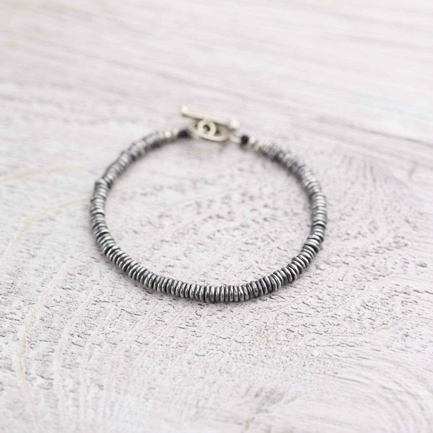 Handmade Hill Tribe Silver Bracelet - Vintage Tribal Jewelry for Women - Perfect for Boho Chic, Festivals & Everyday Wear