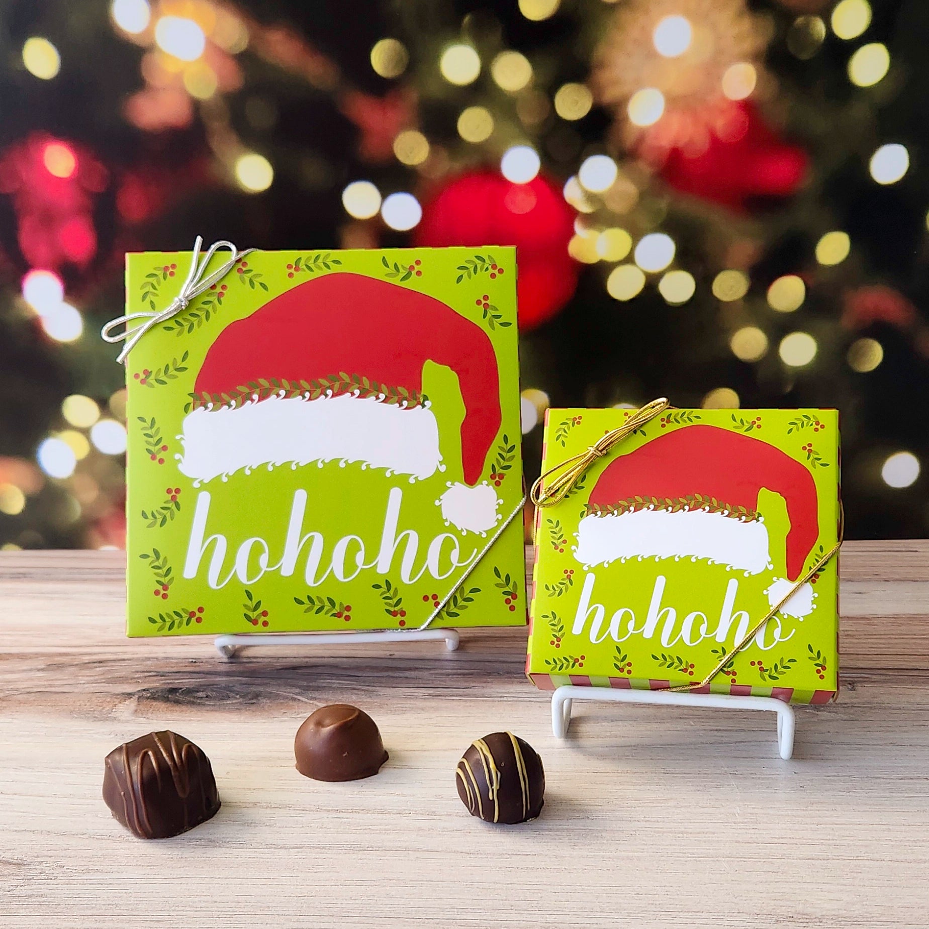 Festive Santa Hat Themed Gift Box with Assorted Christmas Treats - Perfect for Holiday Parties, Secret Santa Exchanges & Christmas Decorations