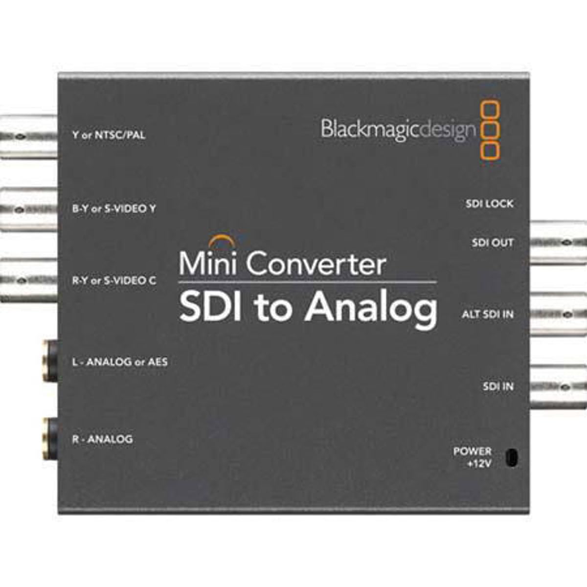 Blackmagic Design Mini Converter SDI to Analog - Professional Video Converter for HDMI, VGA & Composite | Ideal for Live Streaming, Broadcast & Studio Production