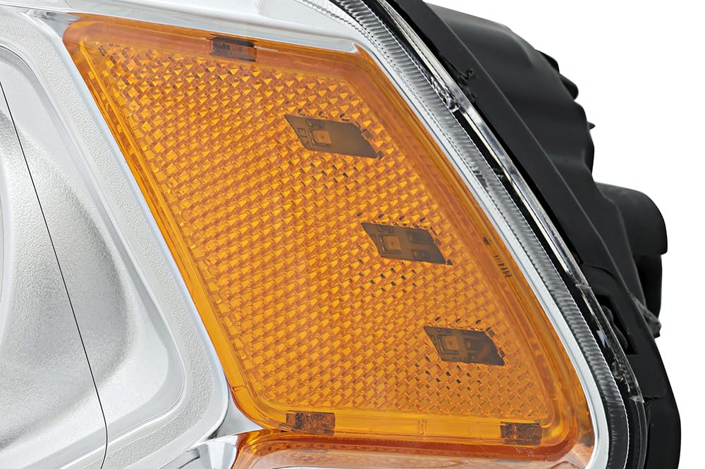 2014-2015 Dodge Durango Halogen Headlights Replacement Set - Driver & Passenger Side Lamps for Improved Night Visibility | Perfect for Off-Roading, Night Driving & Daily Commutes