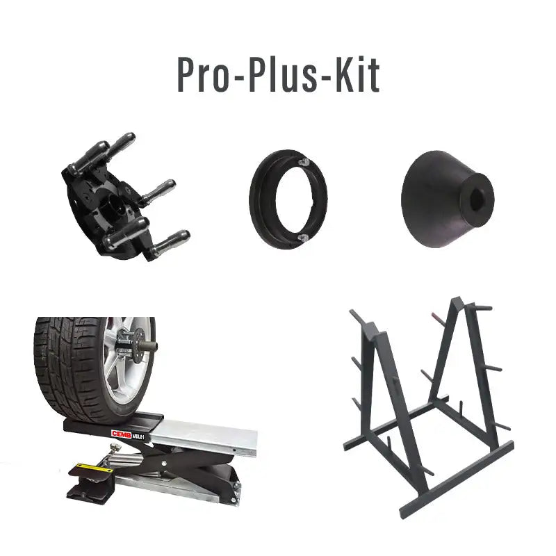 Cemb ER75AC HubMatch RFV Wheel Balancer - Professional Wheel Balancing Machine for Auto Shops & Tire Centers - Perfect for Trucks, SUVs, and Passenger Vehicles
