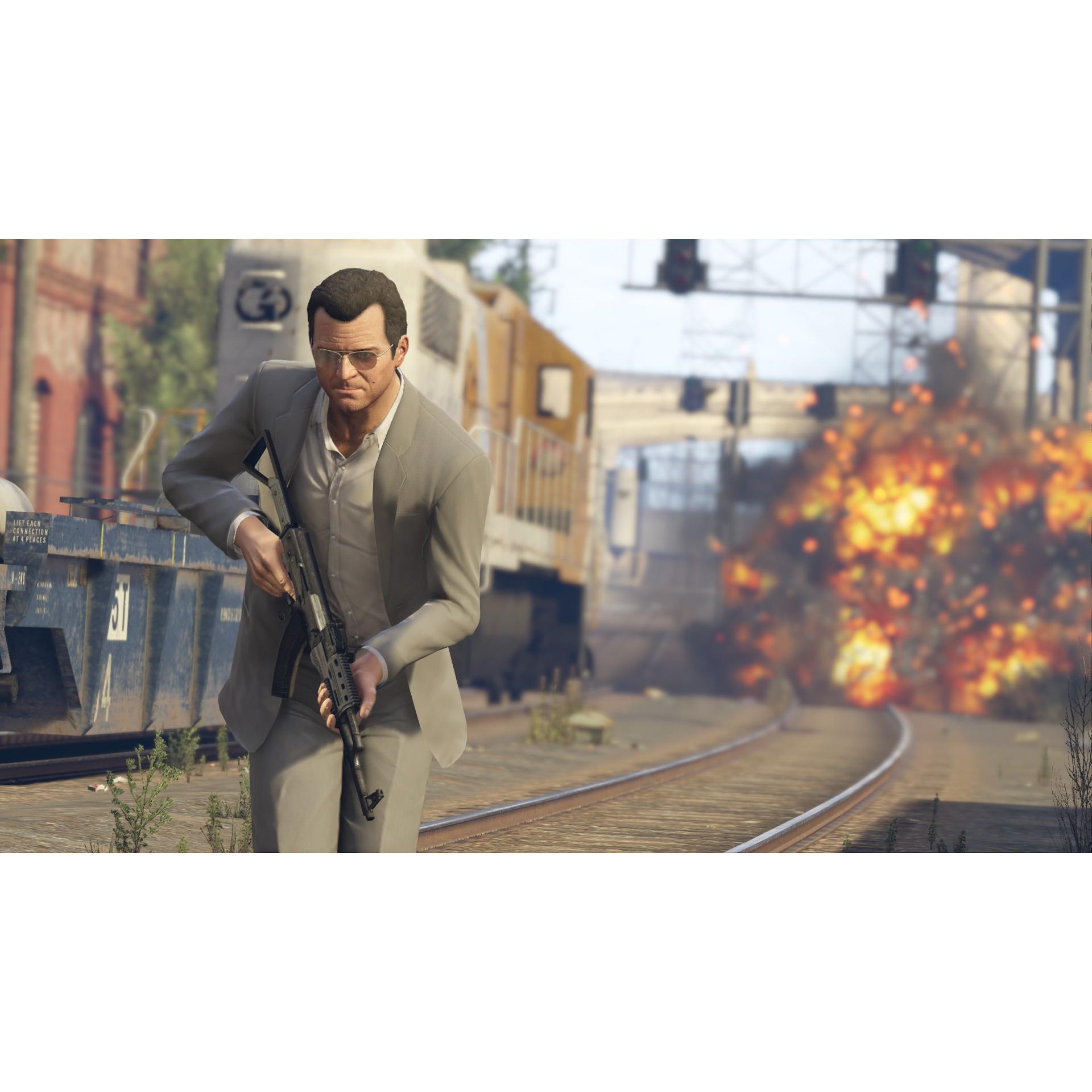 Grand Theft Auto V Premium Edition - GTA 5 Game for Xbox One | Open World Action Adventure | Perfect for Single Player & Multiplayer Gaming