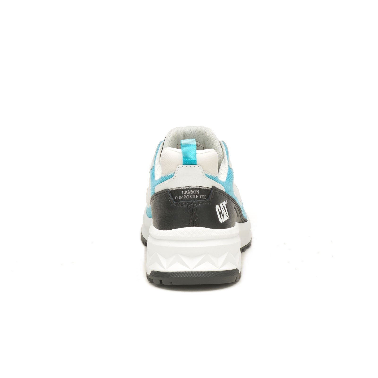 **Streamline Runner Women’s Composite Toe Work Shoes - Lightweight Safety Shoes for Women, White & Blue - Perfect for Construction, Warehouse & Industrial Work**