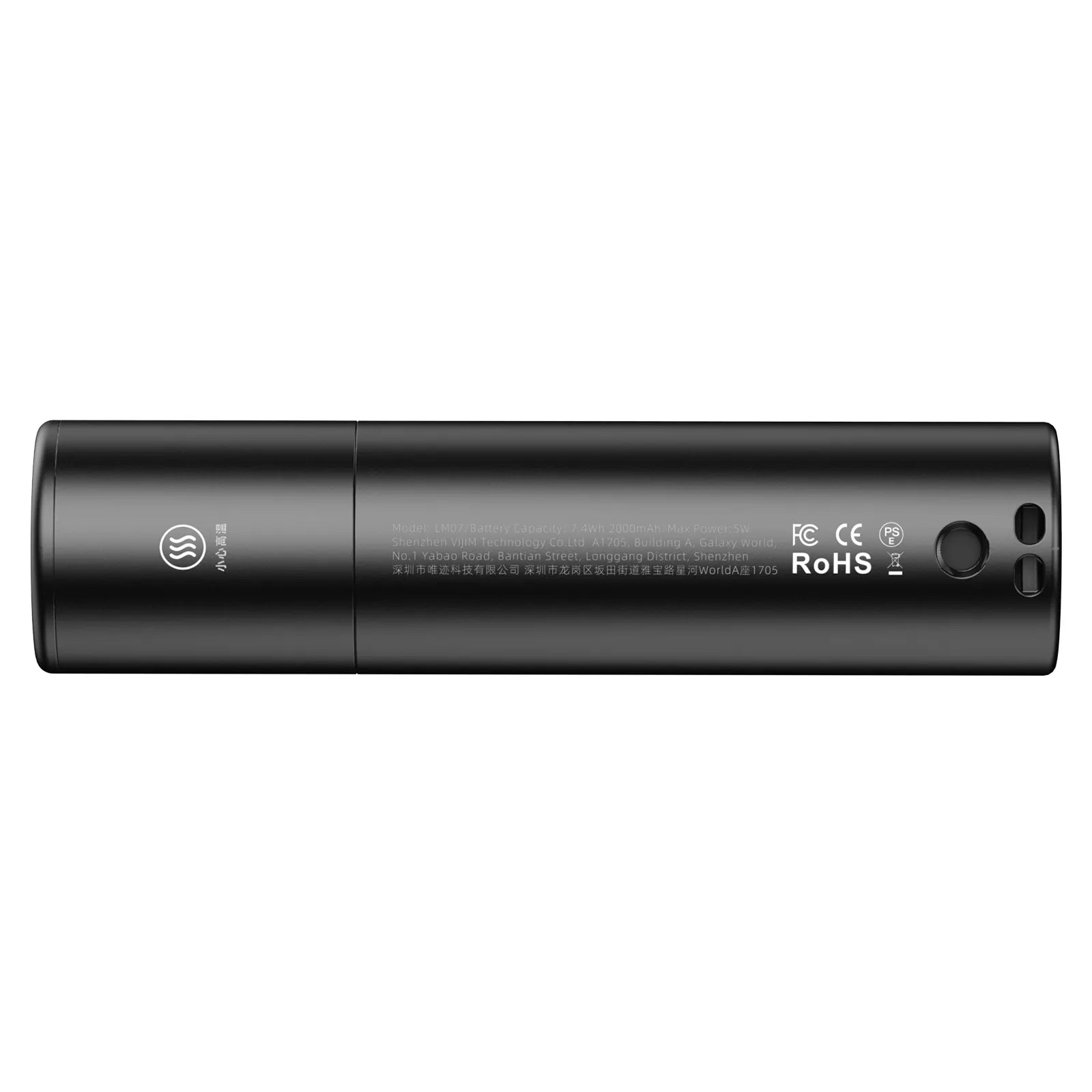 Ulanzi LM07 Rechargeable LED Flashlight for Photography - 1000 Lumens, Adjustable Brightness, Long Battery Life - Perfect for Outdoor, Camping, Night Shoots & Emergency Lighting
