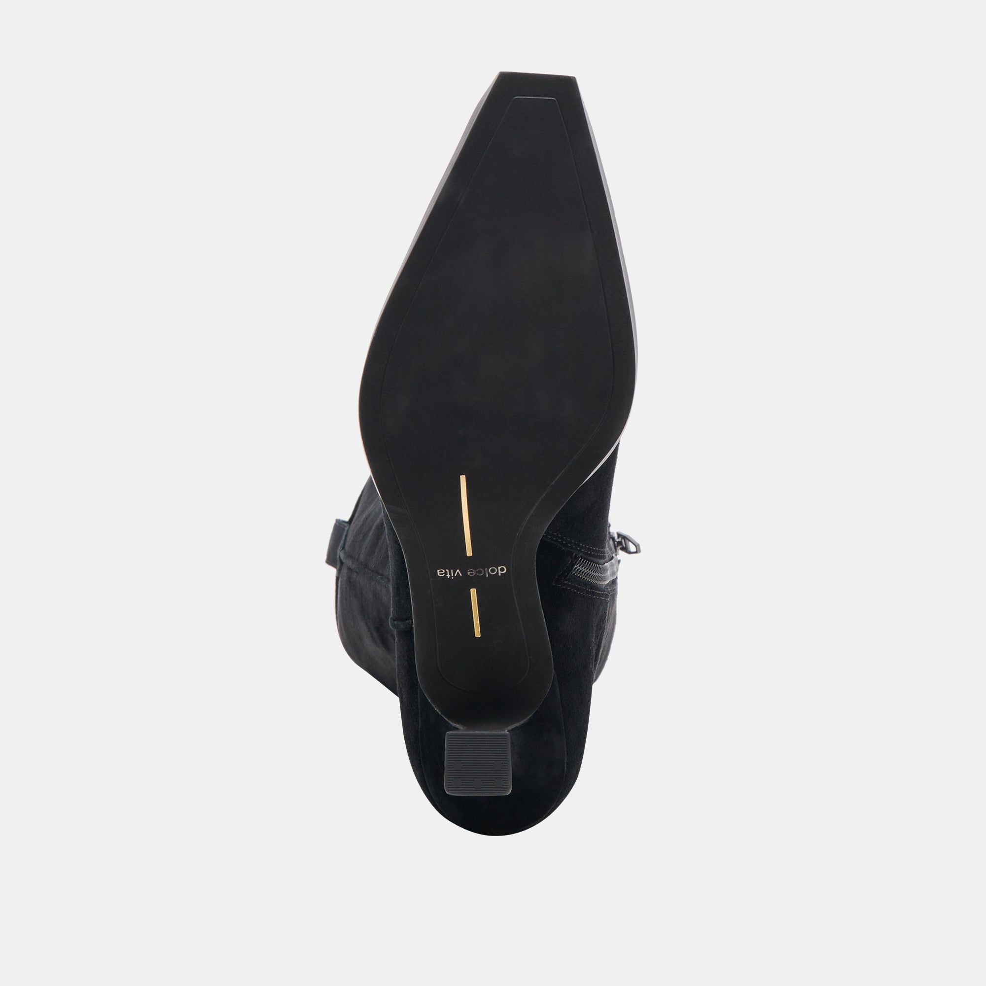 Ariana Wide Calf Boots for Women - Onyx Suede Ankle Boots | Comfortable & Stylish for Work, Casual Outfits, and Winter Fashion