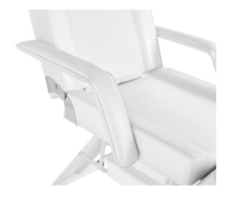 Parker II Professional Facial and Tattoo Chair - Adjustable Beauty Salon Spa Equipment for Eyebrow Microblading, Cosmetic Procedures & Tattoo Services