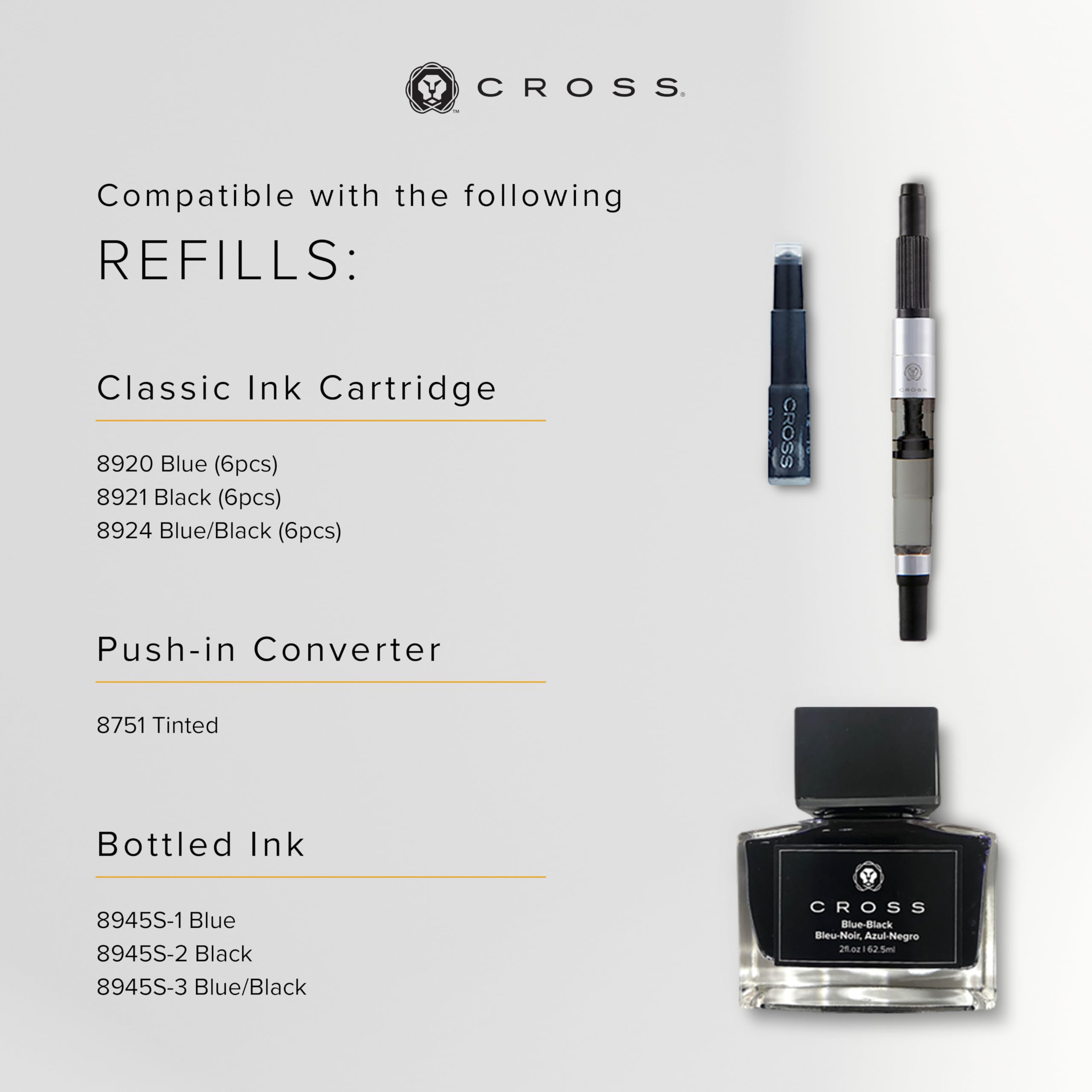 Premium Cross Wanderlust Refillable Fountain Pen with Fine Nib - Luxury Malta Design Ink Pen Set in Gift Box - Perfect for Writing, Journaling & Elegant Gifts