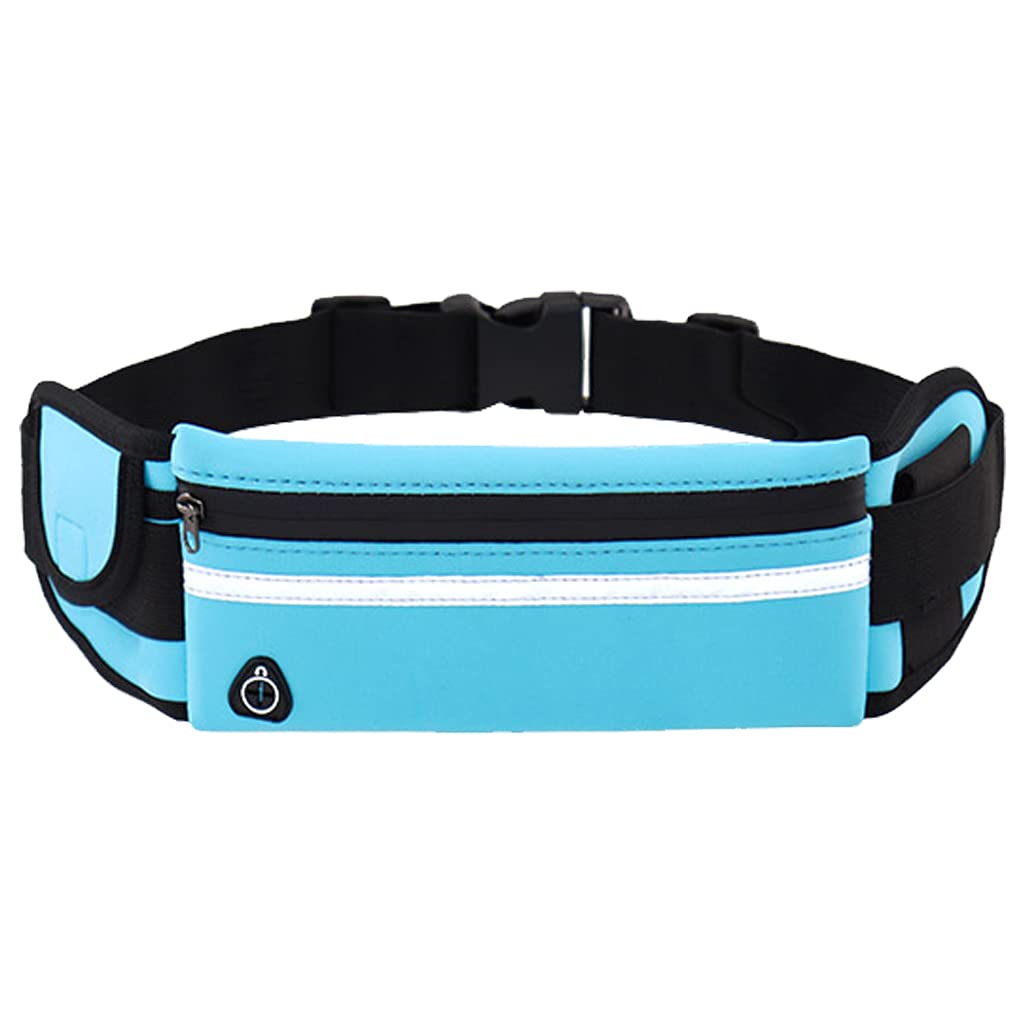 KOUJING Anti-Theft Running Belt for Men & Women - Waterproof Sports Waist Pack with Phone Pocket - Perfect for Cycling, Jogging, Gym & Outdoor Activities