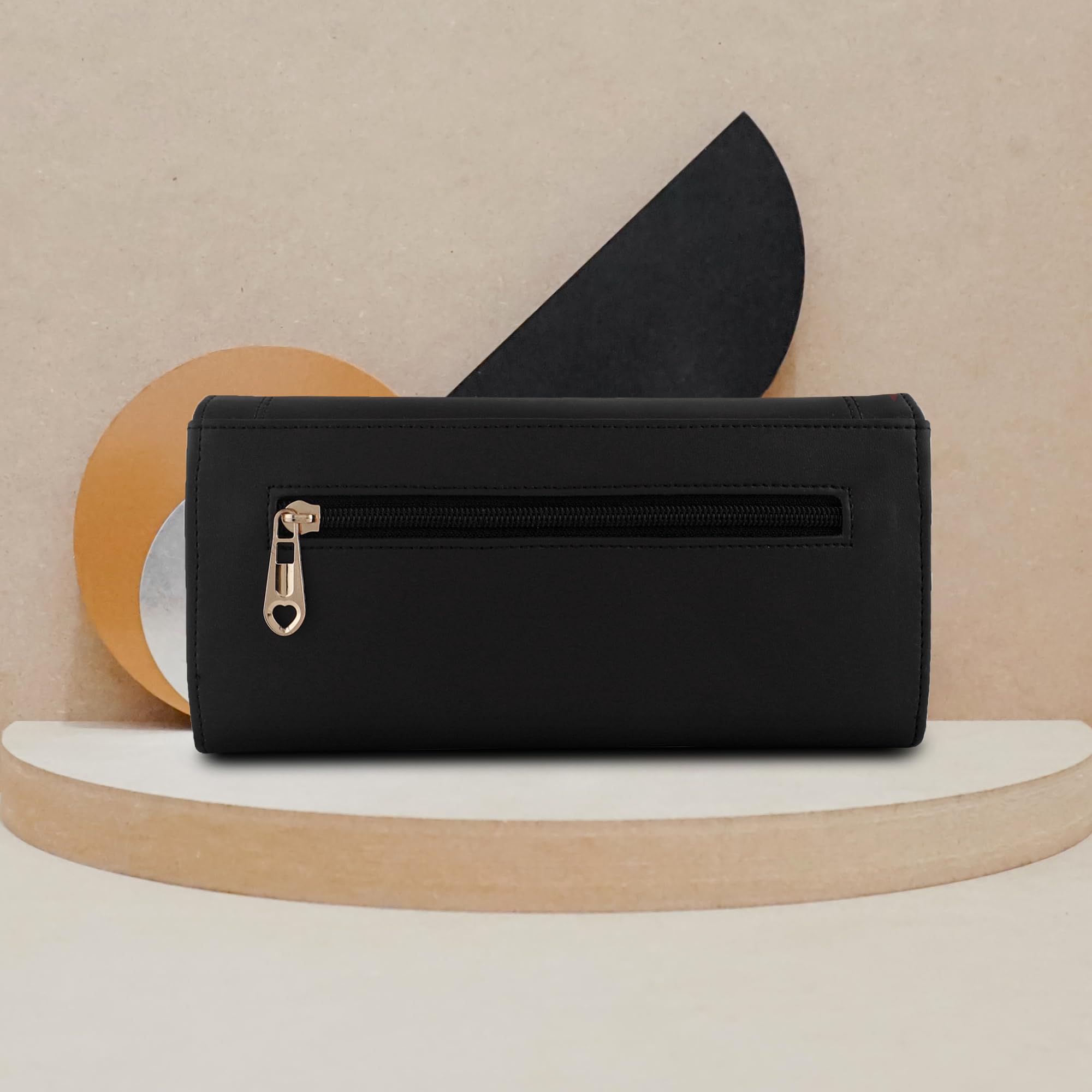 ALSU Women's Hand Wallet Purse Clutch - Slim Phone Pocket, 4 Card Slots & Coin Pockets | Soft Smooth Leather Material | Perfect for Evening Parties, Weddings & Daily Use