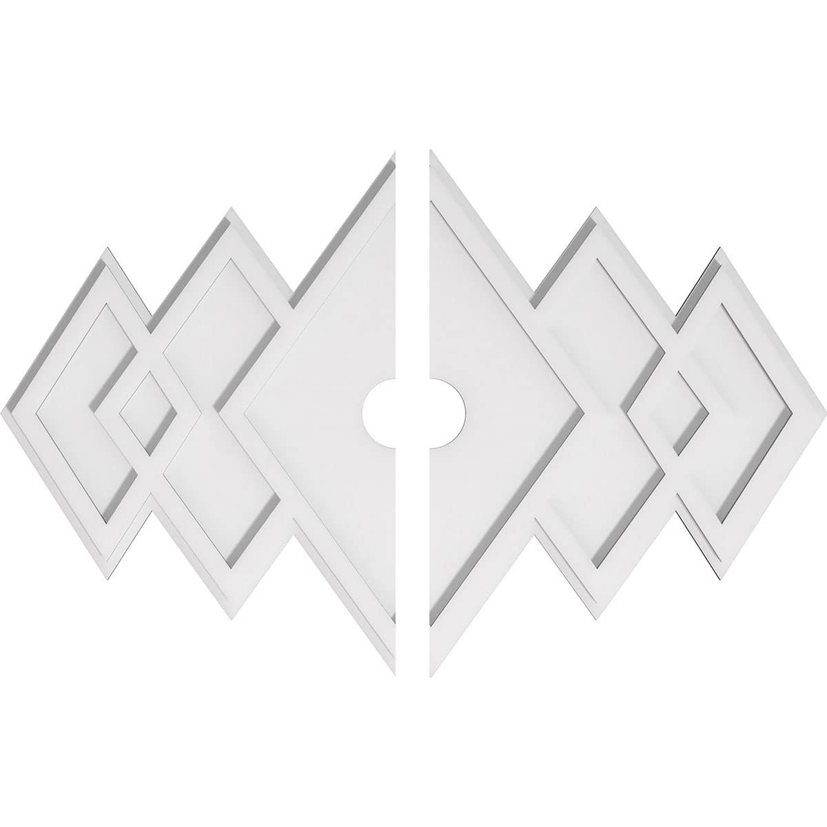 Ekena Millwork Zoe PVC Ceiling Medallion - 34