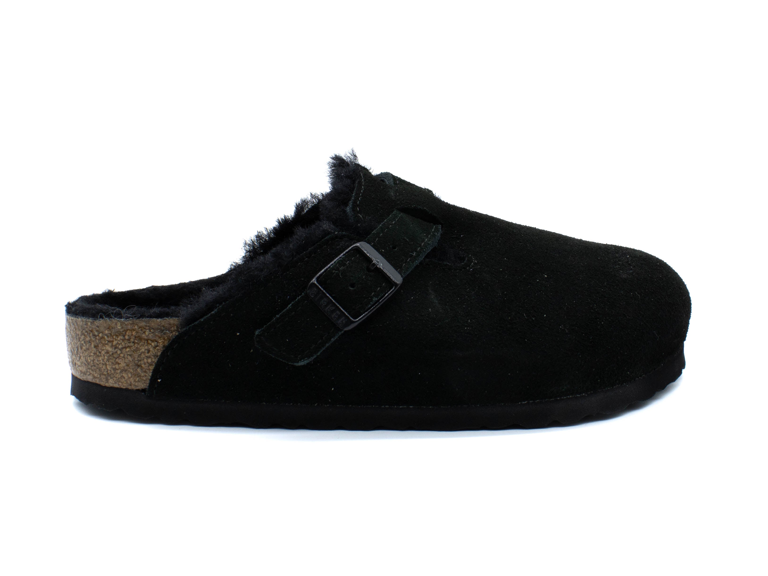 **Birkenstock Boston Shearling Clogs - Soft Suede & Wool Lined Comfort Shoes for Men & Women - Perfect for Home, Office & Casual Wear**