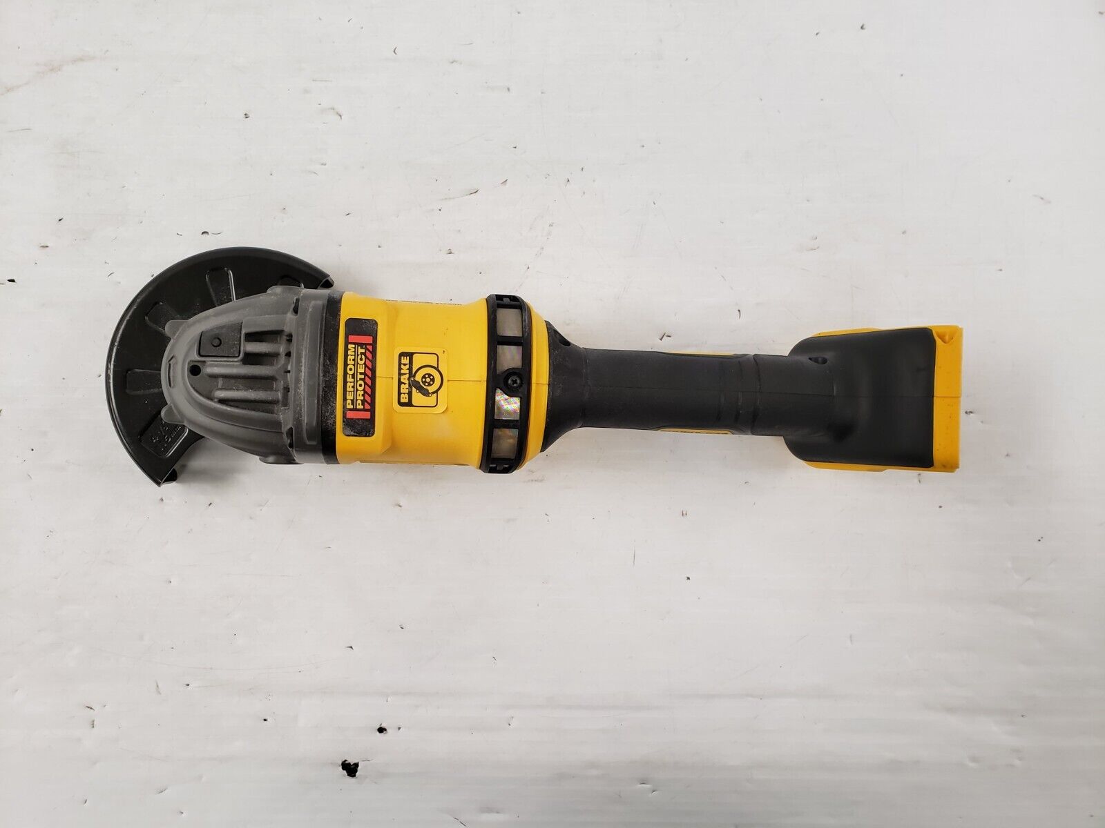 DEWALT DCG414 20V MAX Cordless Angle Grinder with Paddle Switch - Heavy Duty Metal Cutting & Grinding Tool for Construction & DIY Projects