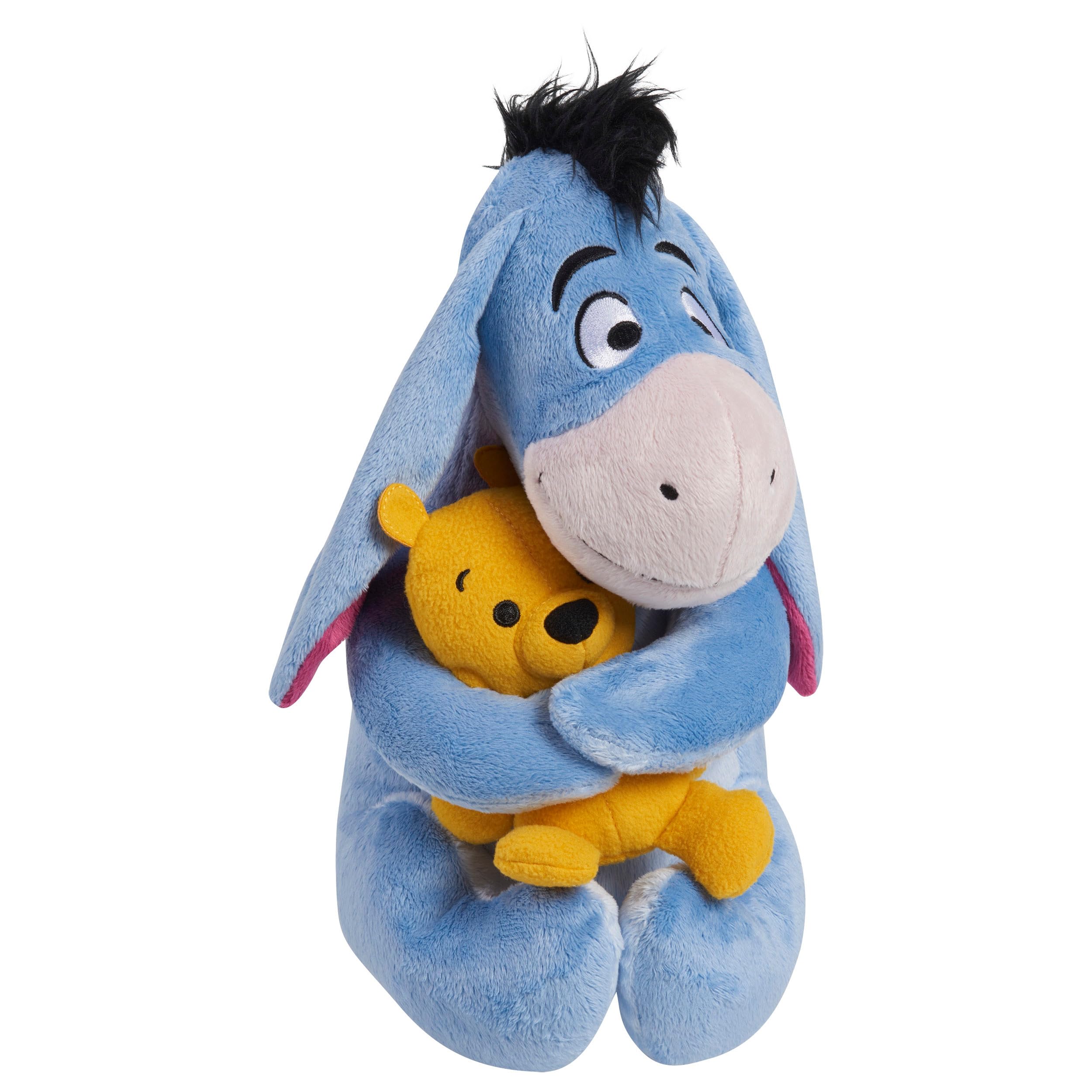 Disney Classic Winnie the Pooh and Eeyore Plush Stuffed Animals - Soft Cuddly Toy for Kids, Baby Shower Gift, Nursery Decor, and Disney Collection