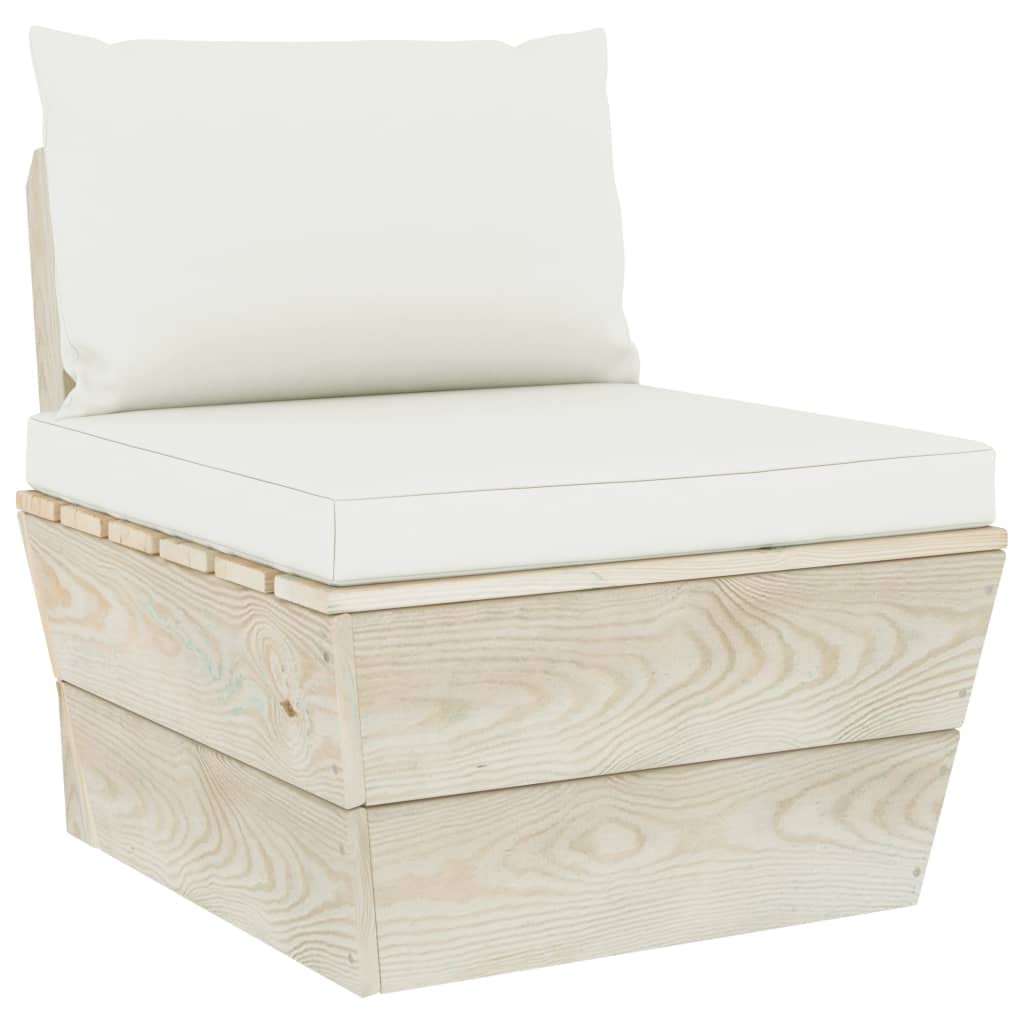 **Outdoor Garden Seat Cushion Set - 2 Pack Cream White Patio Chair Replacement Cushions for Sofa, Dining & Pallet Furniture - Waterproof & Comfortable Fabric for Backyard, Deck, Poolside & Outdoor Relaxation**