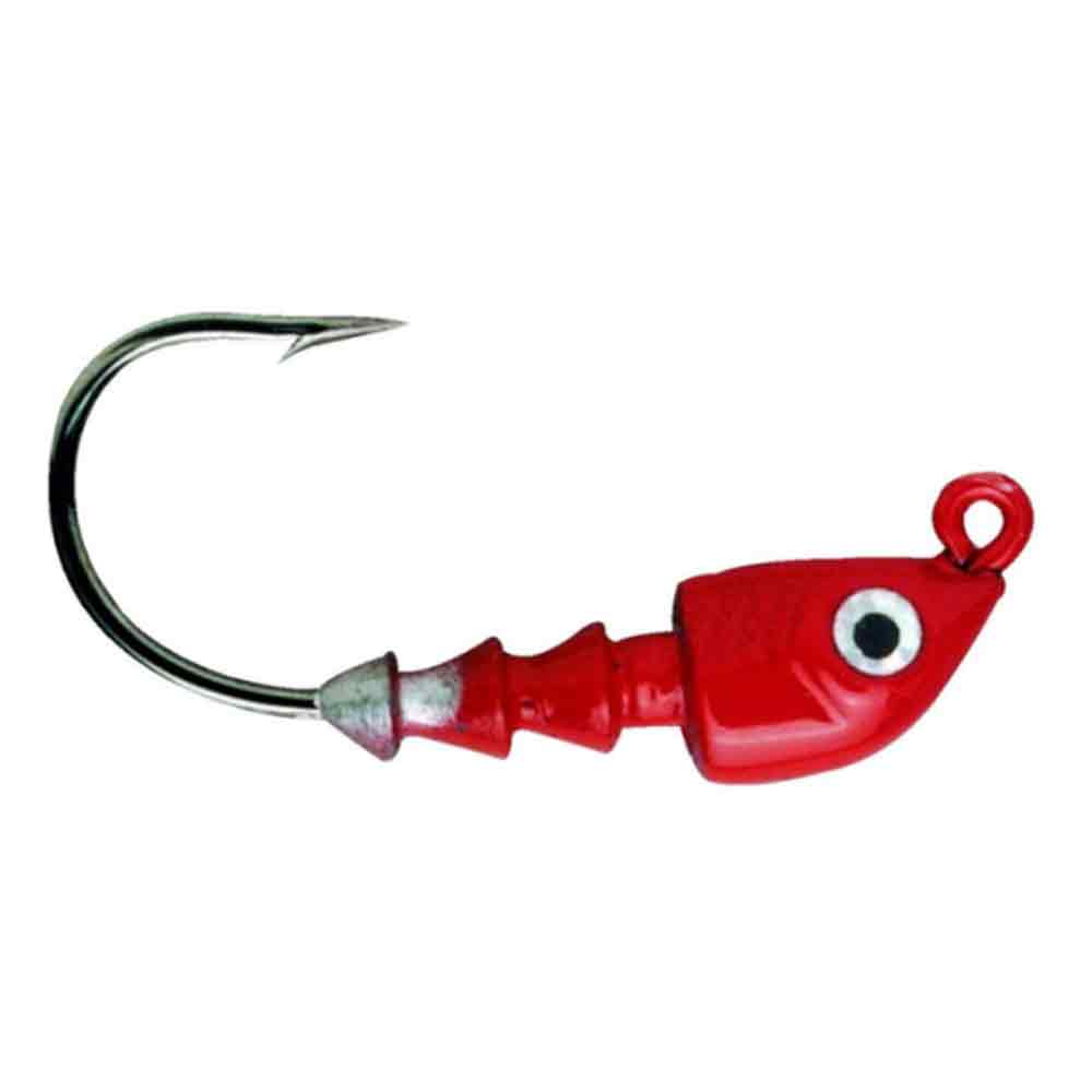 Bass Assassin 1/16OZ JA Jighead 4 Pack - Premium Fishing Jigs for Bass, Crappie & Panfish - Perfect for Freshwater & Saltwater Fishing