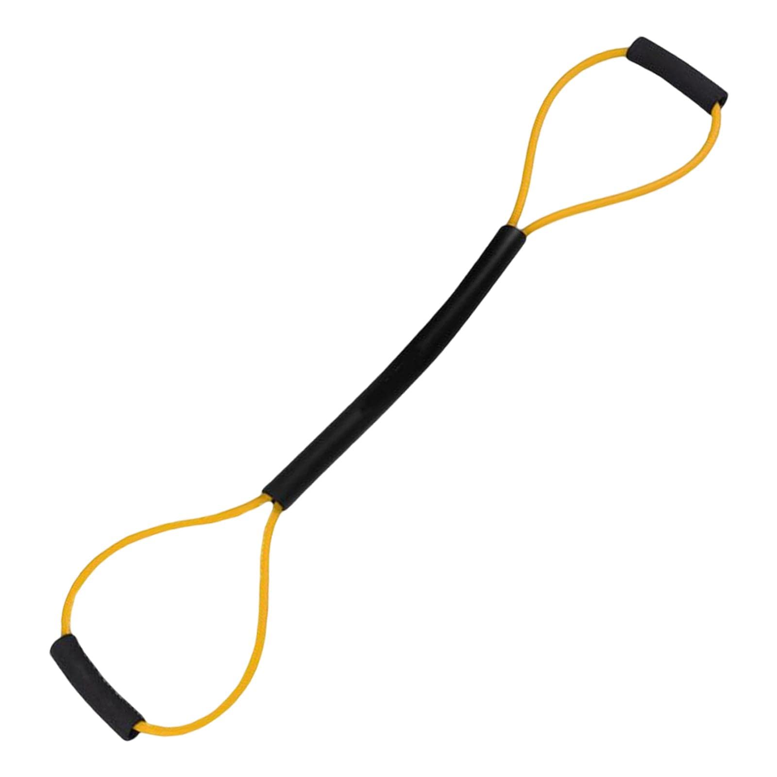 B Baosity Exercise Resistance Bands with Comfort Handles - Strength Training Tension Ropes for Women, MMA, Shadow Boxing & Indoor Fitness - Perfect for Home Workouts, Yoga & Cross Training