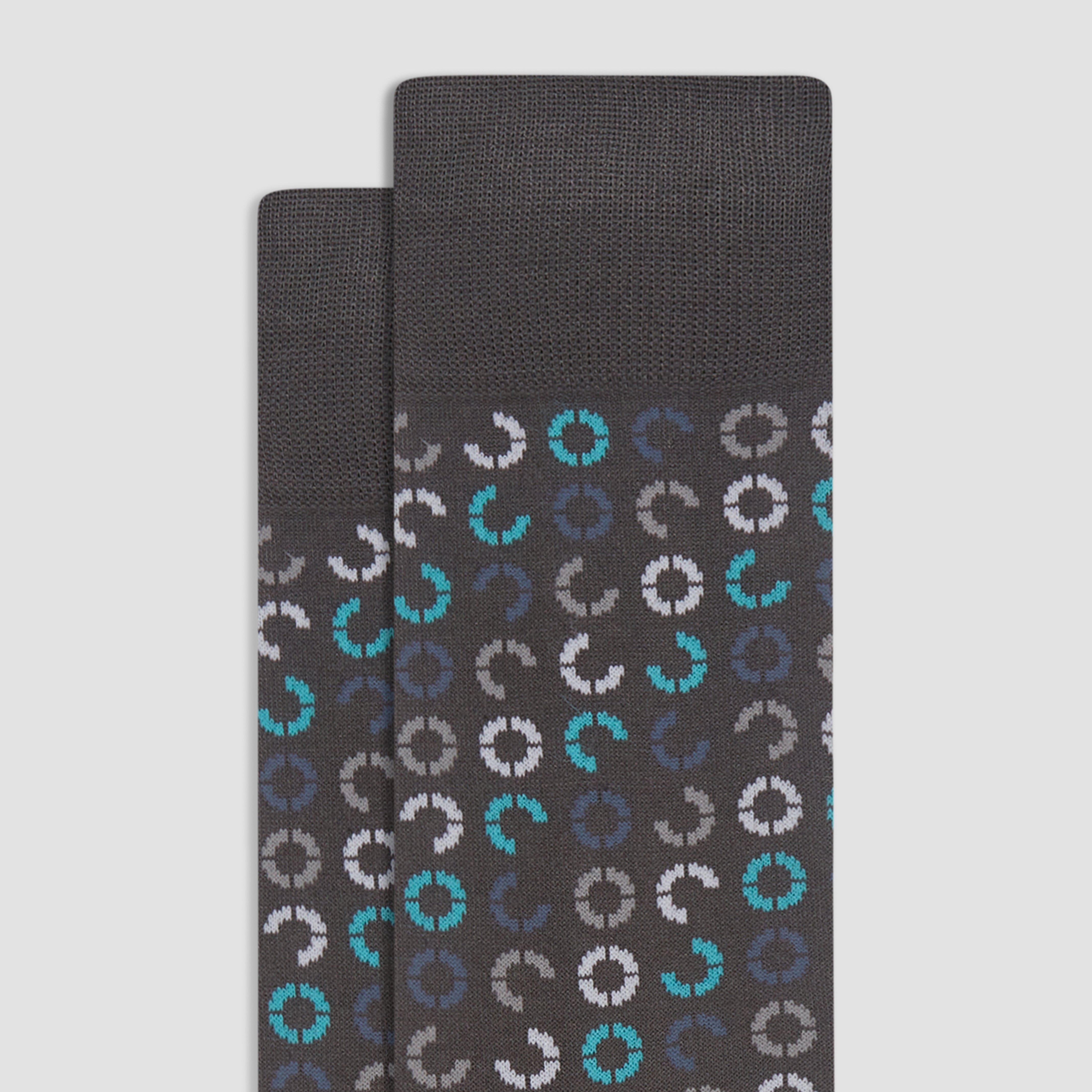 Geometric Pattern Mid Calf Socks for Women & Men - Trendy Casual & Athletic Crew Socks - Perfect for Running, Gym, Workout & Everyday Wear