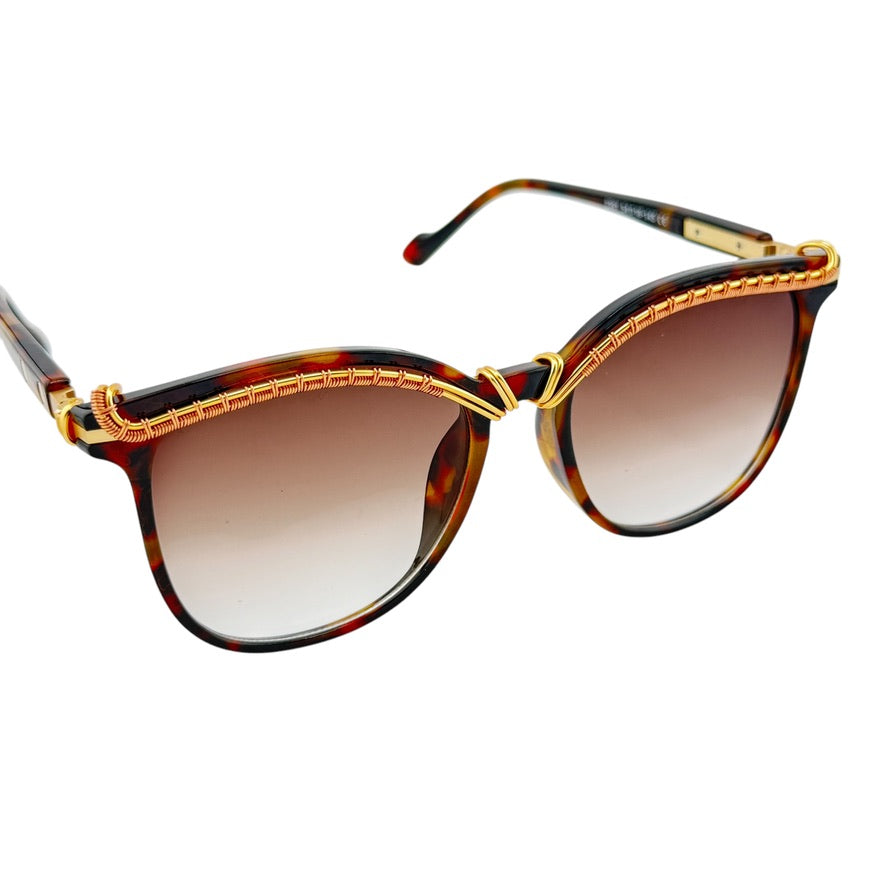 CATARINA Women's Fashion Sunglasses - Brown/Bronze Frame for UV Protection & Style | Perfect for Outdoor Activities, Beach, Driving & Daily Wear