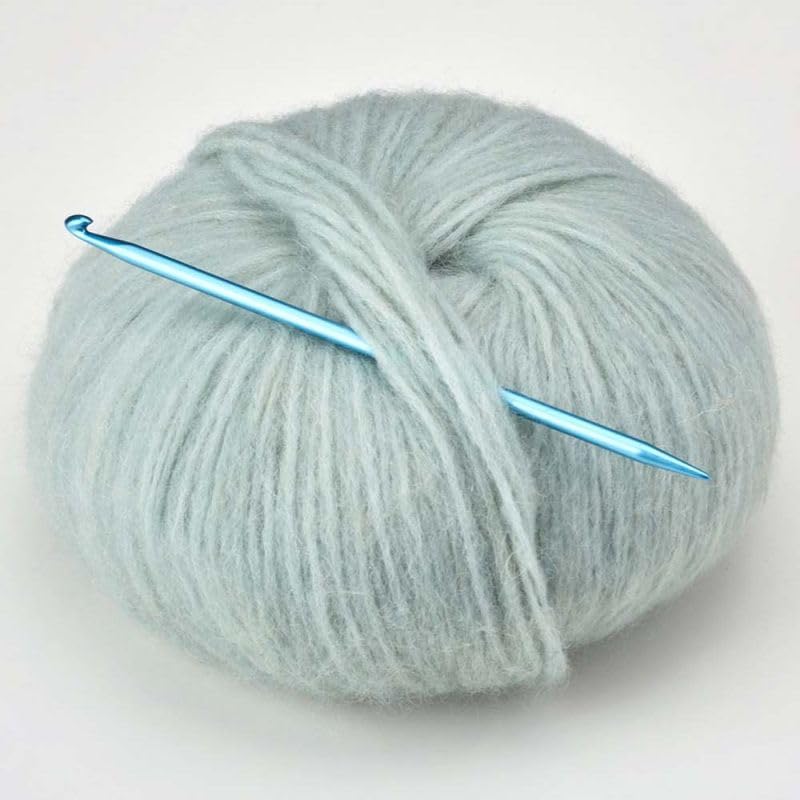 AddiDuett 6mm Purple Crochet Hook for Knitting & Crafting - Ergonomic Double-Ended Hook for Amigurumi, Scarves, and Blankets